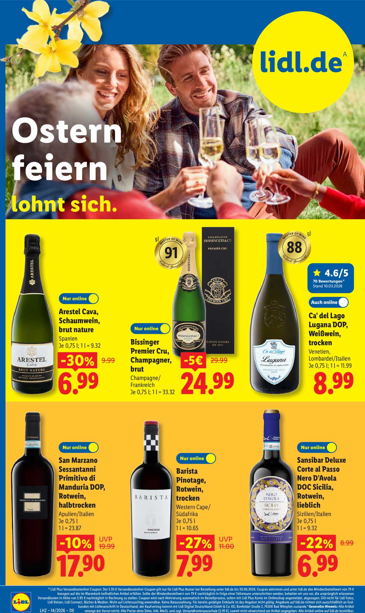 Leták Lidl Německo 30.3.-4.4.2026 strana 26