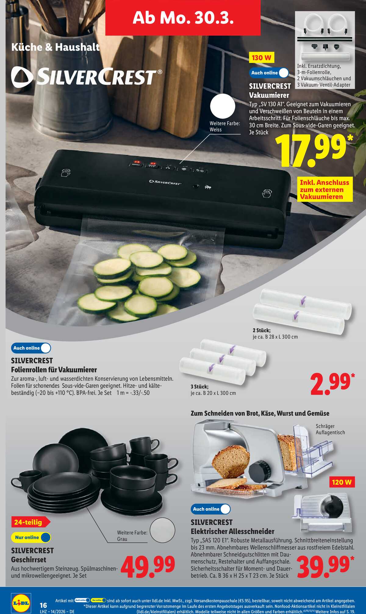 Leták Lidl Německo 30.3.-4.4.2026 strana 36