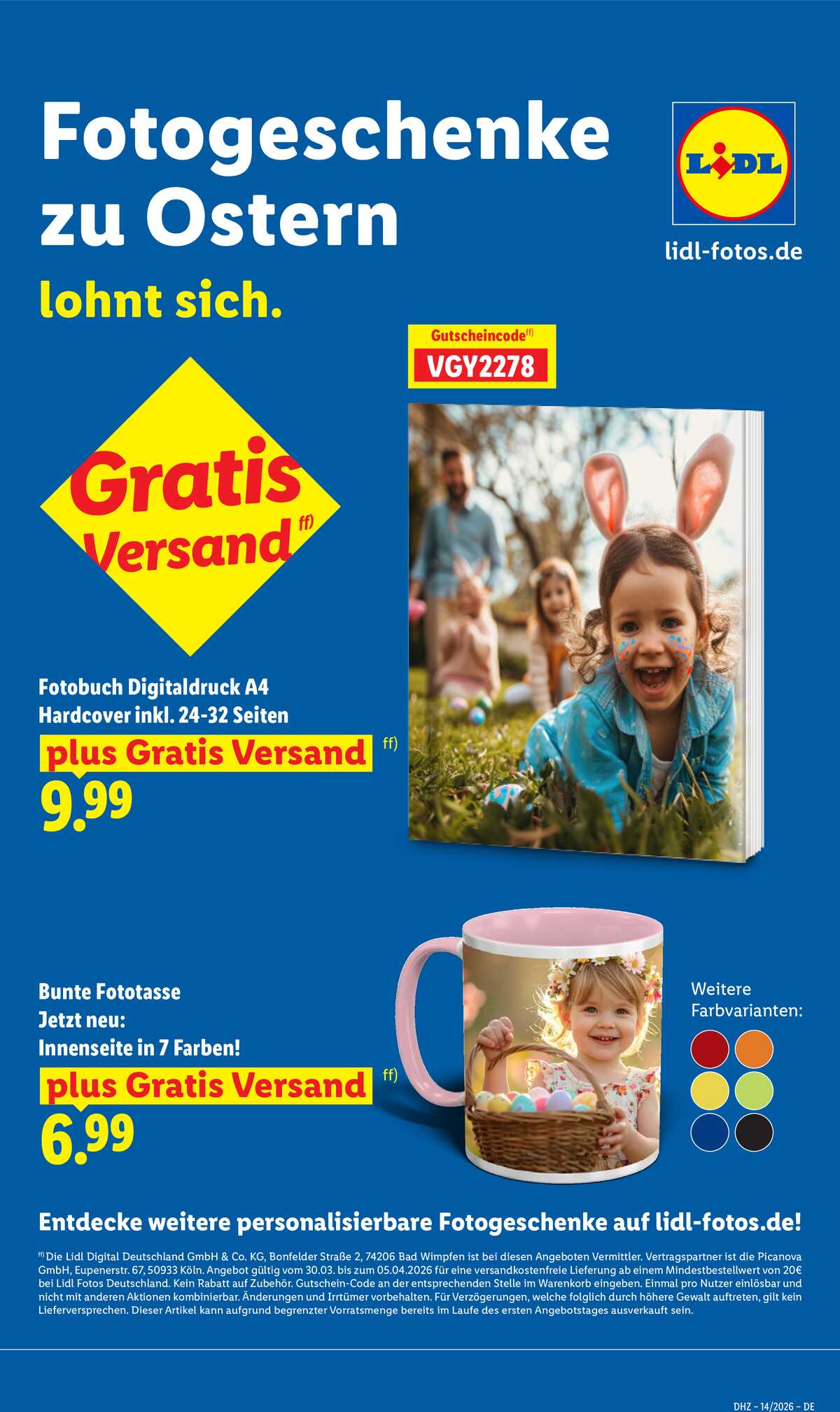 Leták Lidl Německo 30.3.-4.4.2026 strana 71