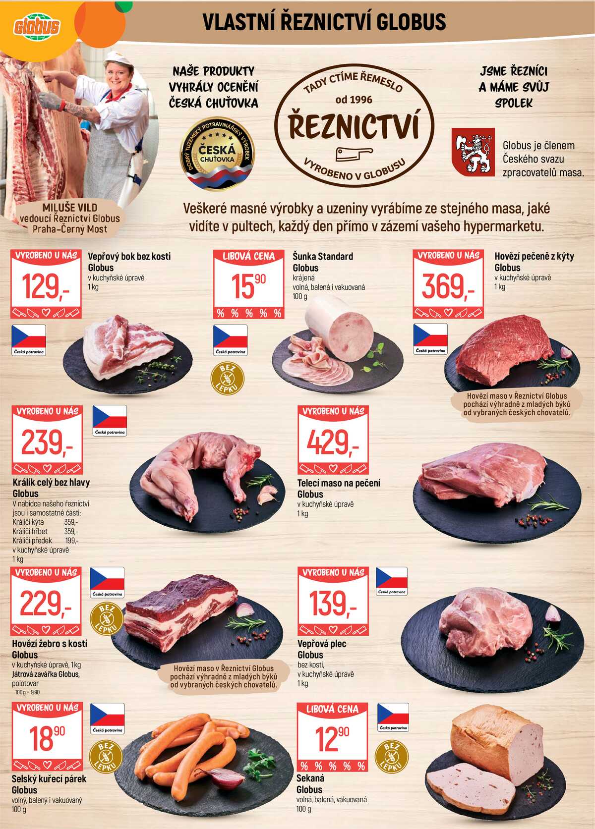 Akční leták Globus 25.3. - 31.3.2026 - Globus Praha - Centrum Černý Most strana 5