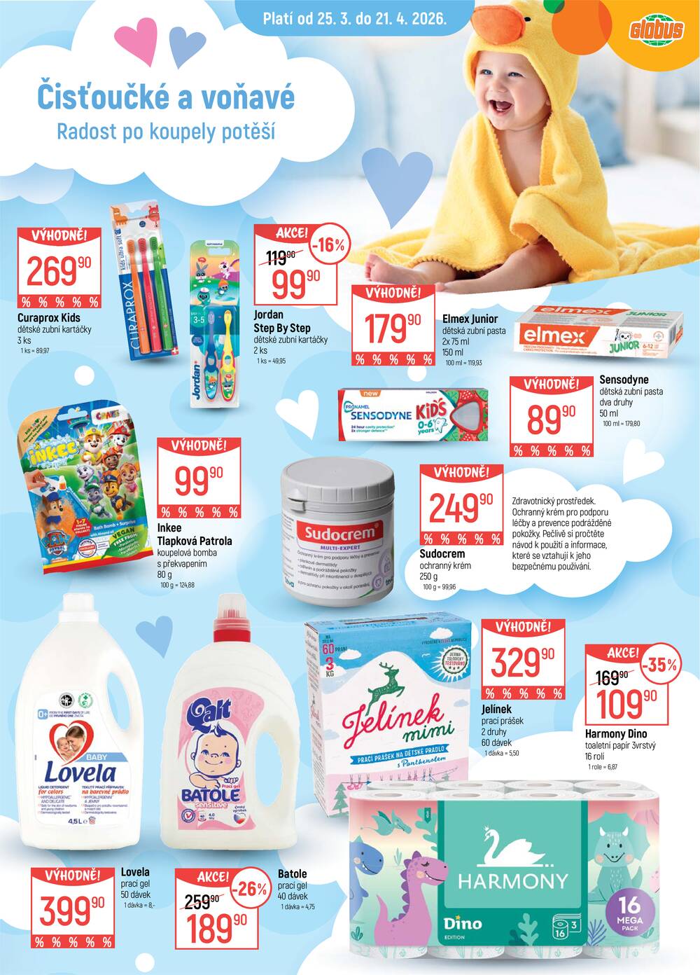 Akční leták Globus 25.3. - 31.3.2026 - Globus Praha - Centrum Černý Most