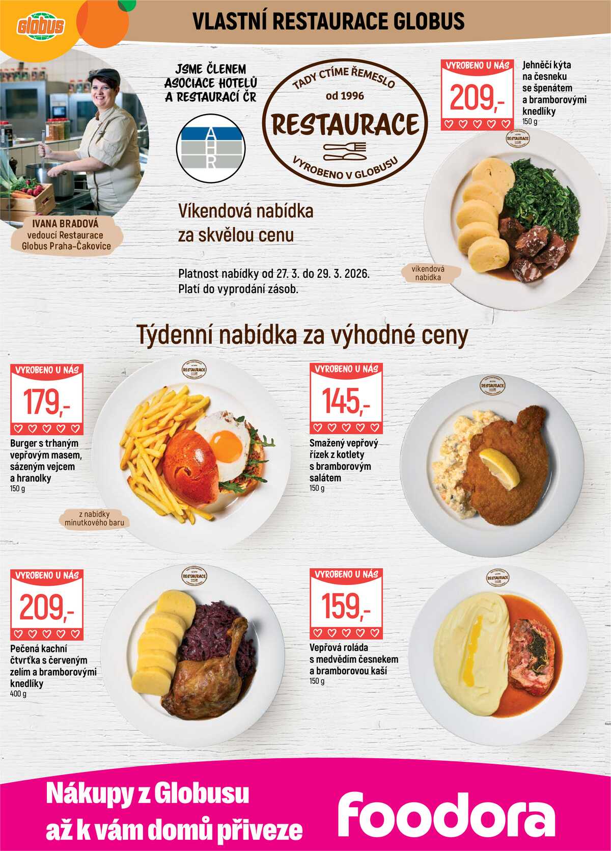 Akční leták Globus 25.3. - 31.3.2026 - Globus Praha - Čakovice strana 7