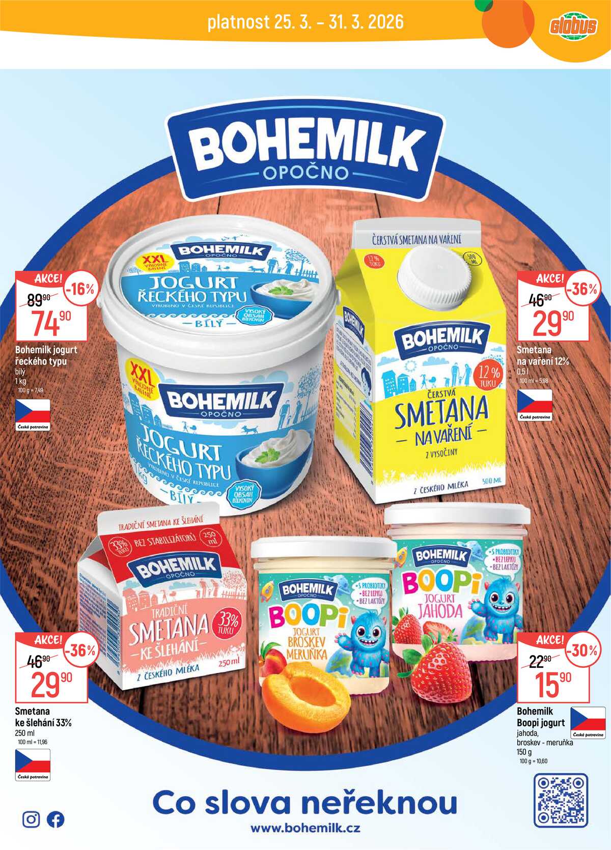 Akční leták Globus 25.3. - 31.3.2026 - Globus Praha - Čakovice strana 17