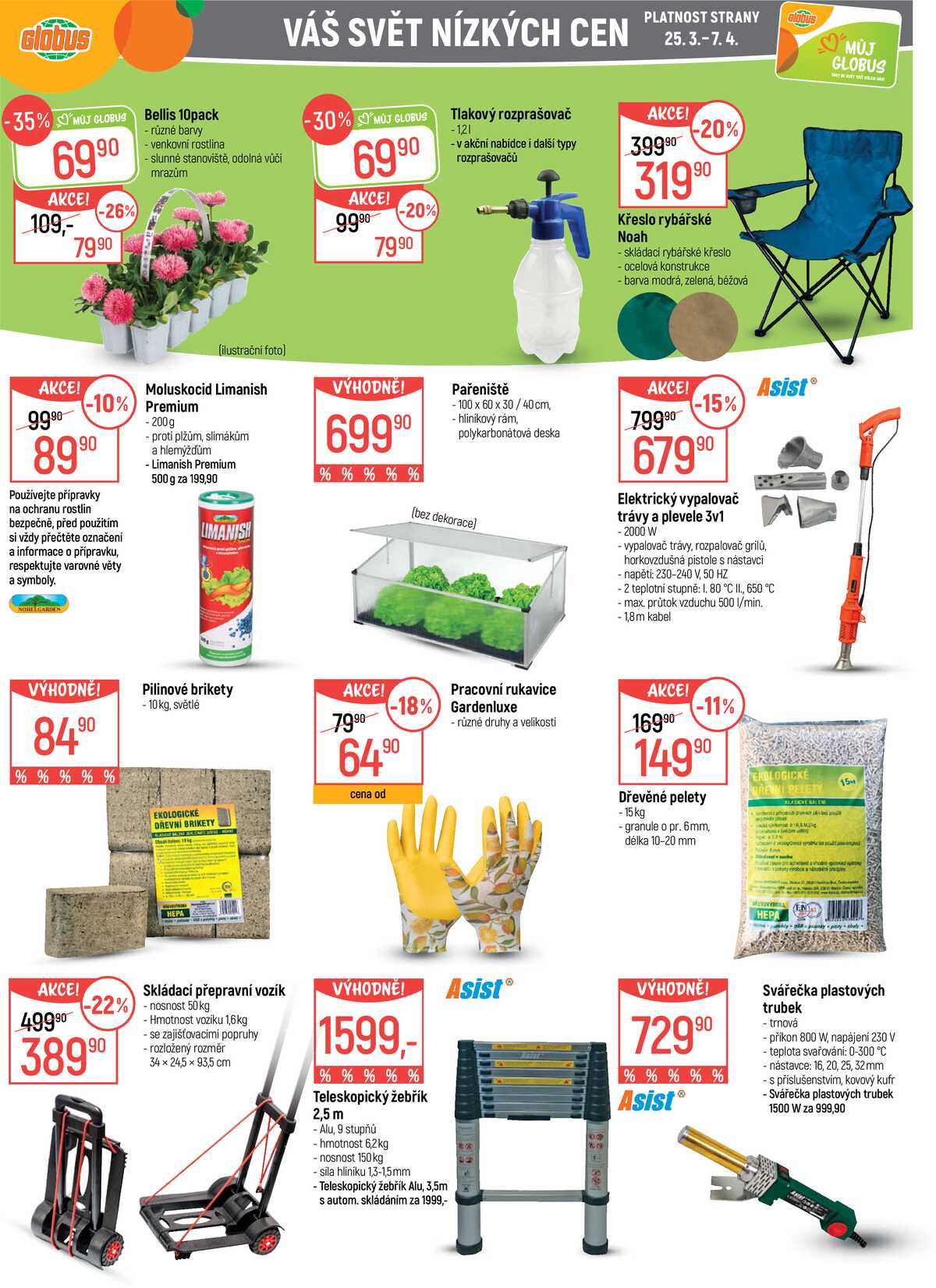 Akční leták Globus 25.3. - 31.3.2026 - Globus Praha - Čakovice strana 33