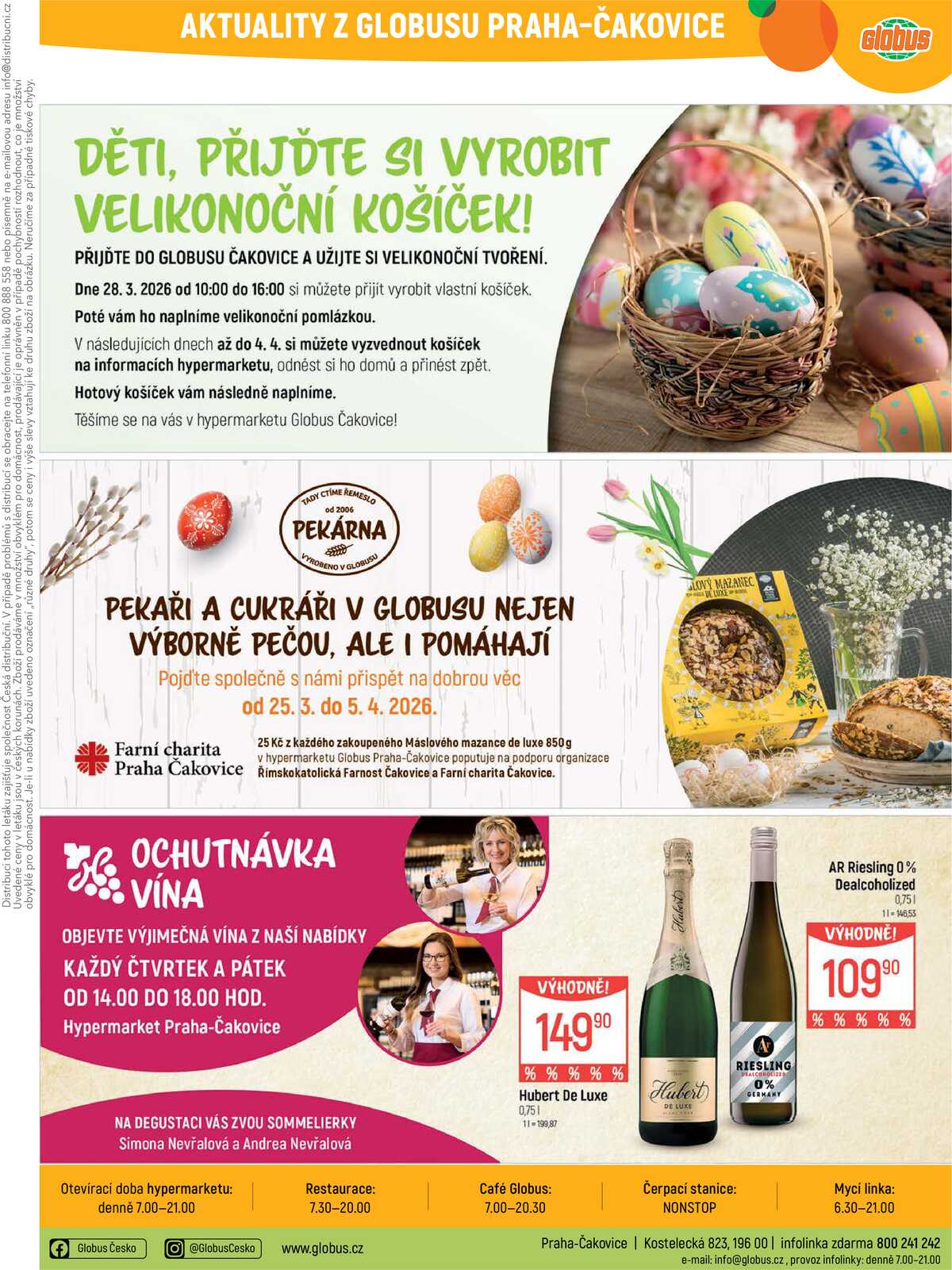 Akční leták Globus 25.3. - 31.3.2026 - Globus Praha - Čakovice strana 34