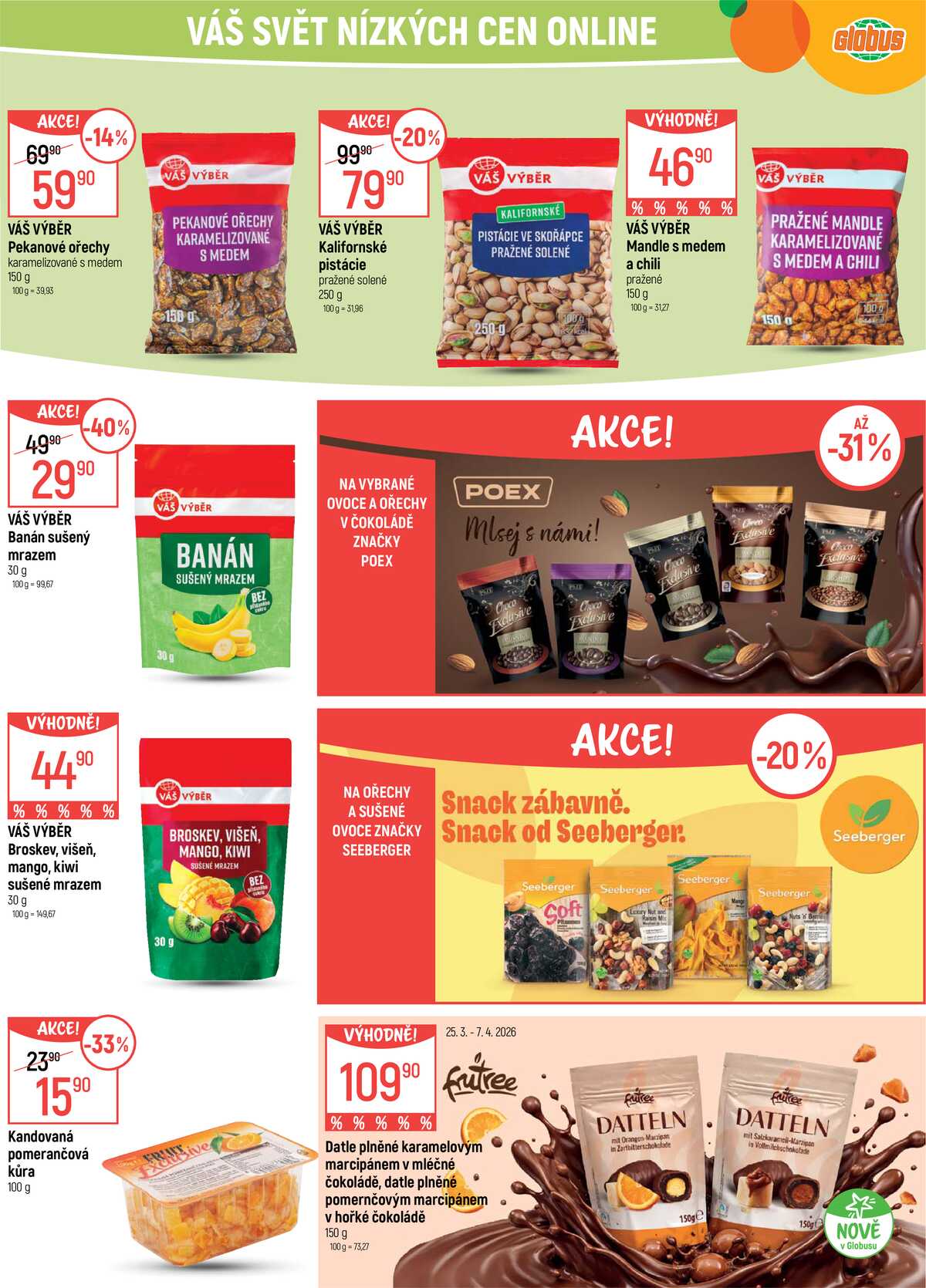 Akční leták Globus 25.3. - 31.3.2026 - Globus Praha - Zličín strana 10