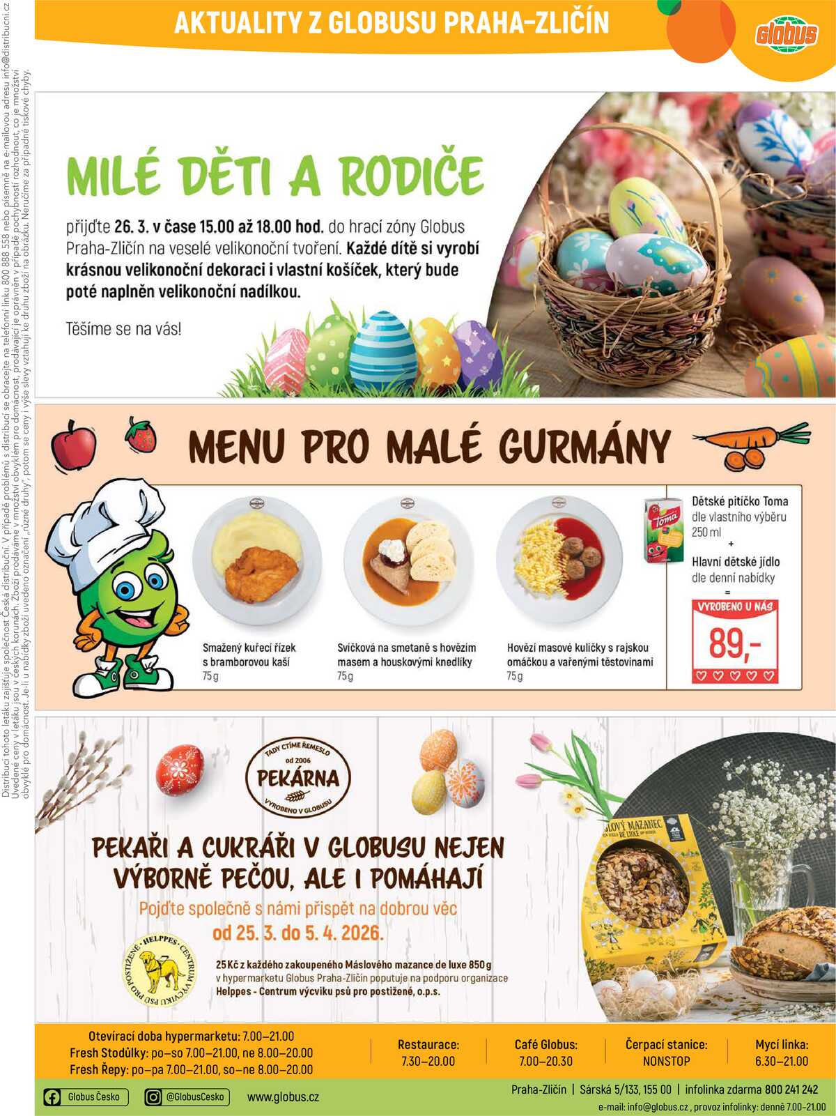 Akční leták Globus 25.3. - 31.3.2026 - Globus Praha - Zličín strana 34