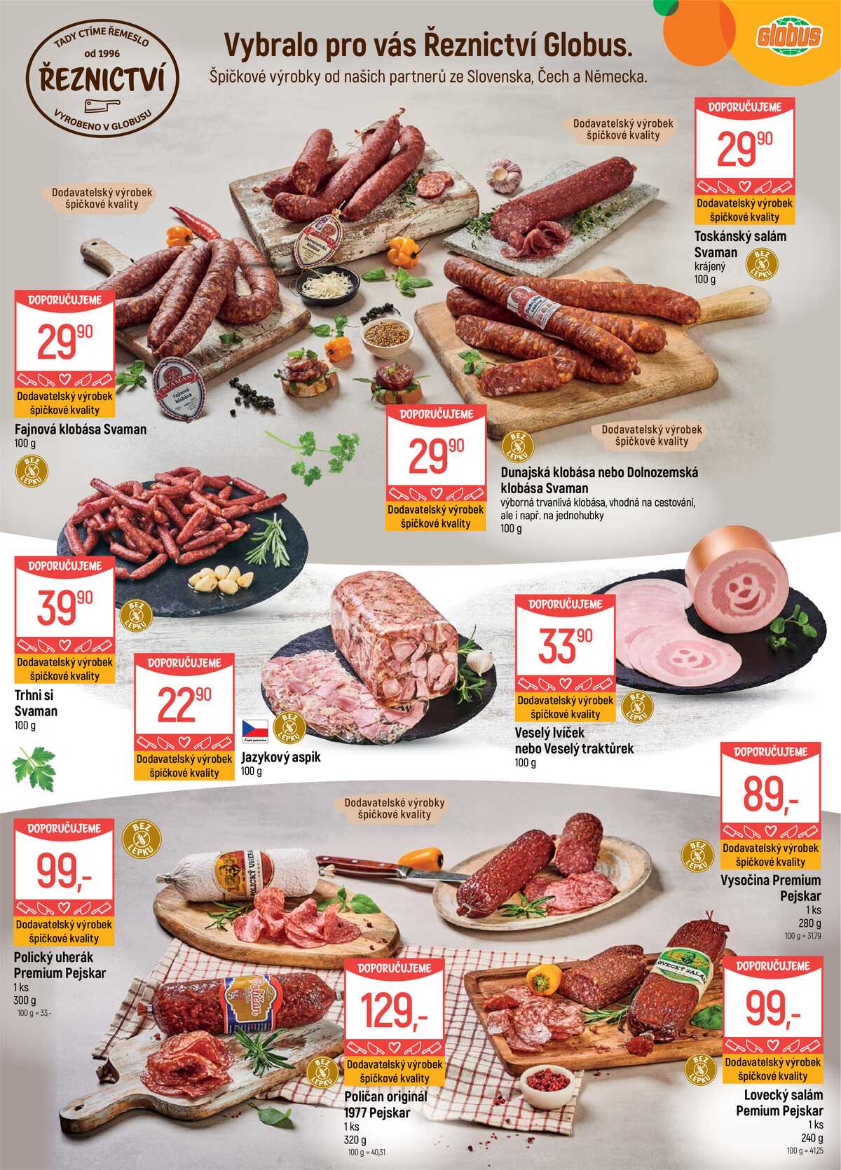 Akční leták Globus 25.3. - 31.3.2026 - Globus České Budějovice strana 4