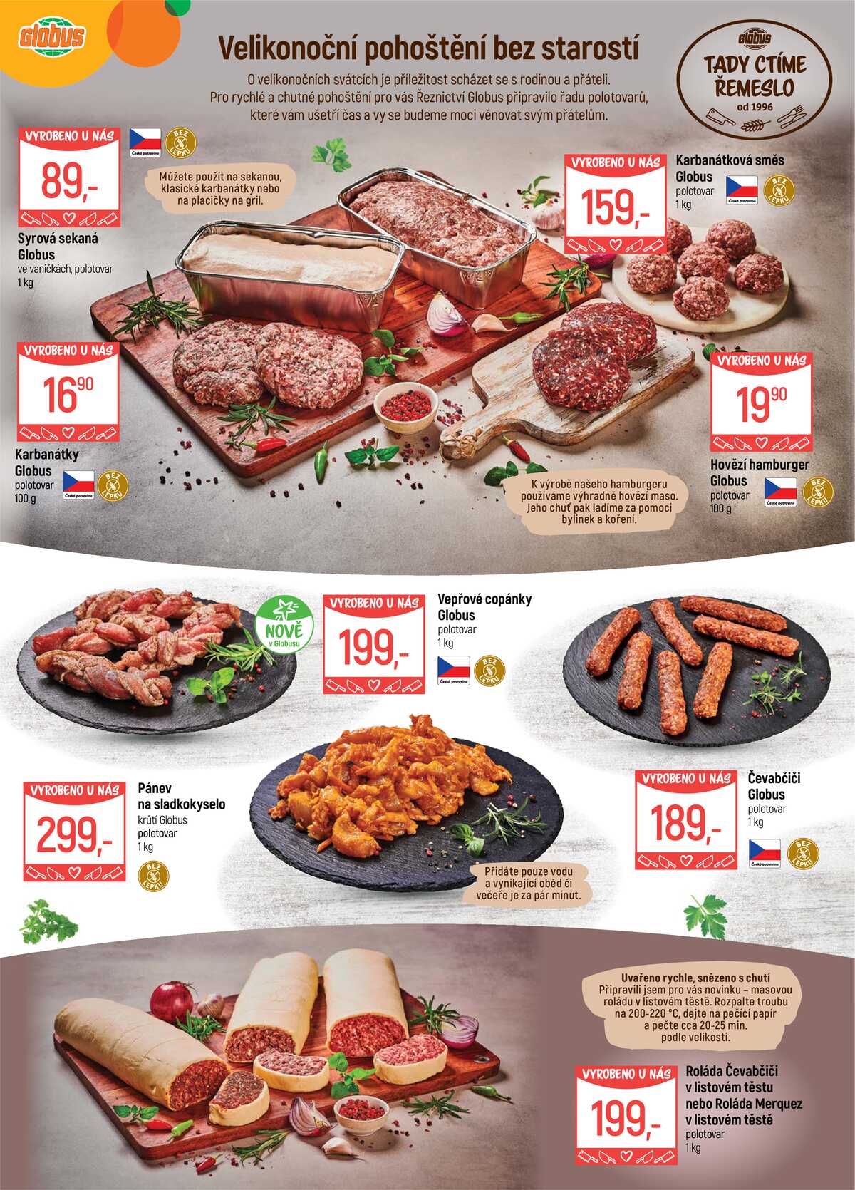 Akční leták Globus 25.3. - 31.3.2026 - Globus Havířov strana 3