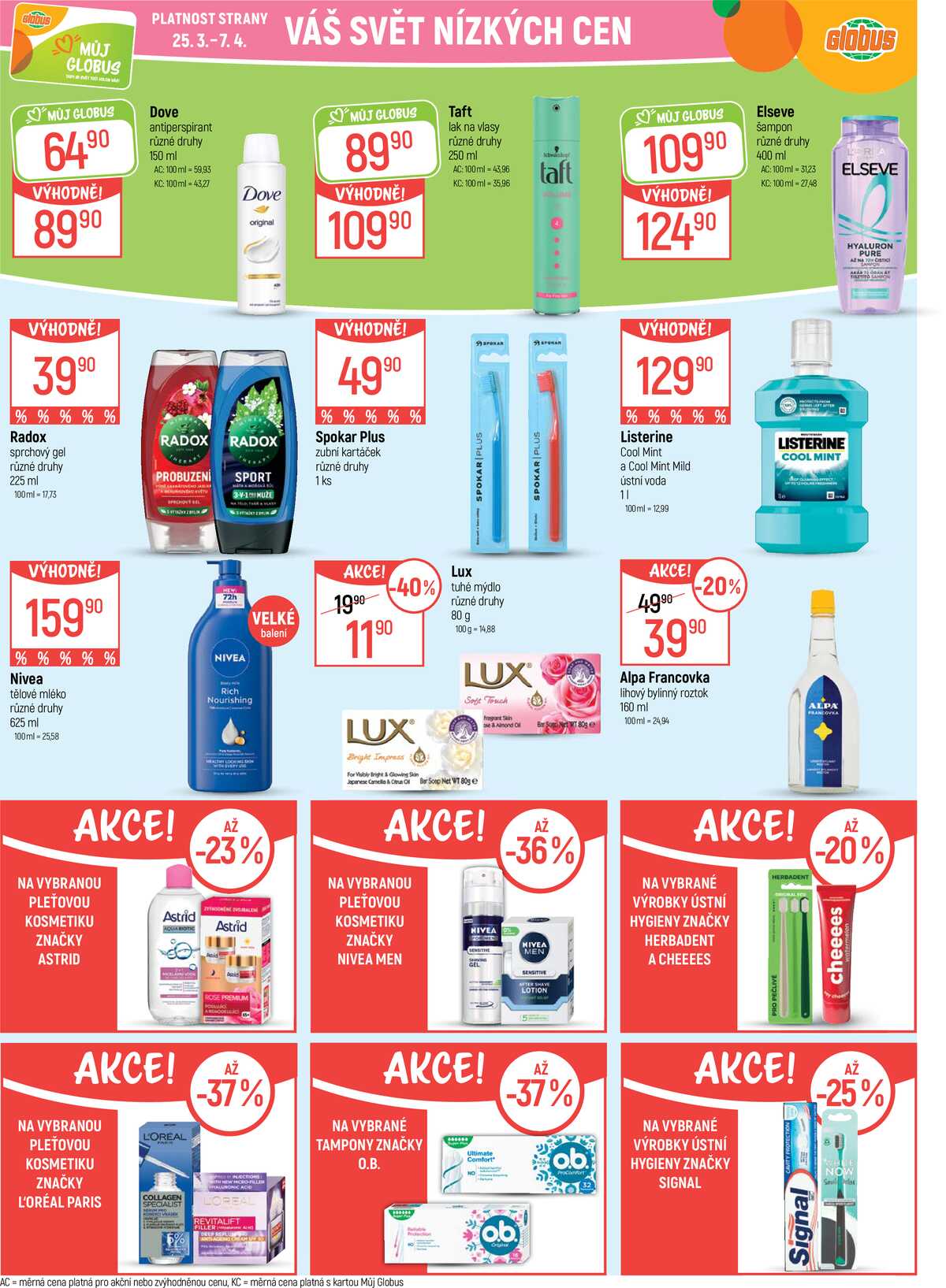 Akční leták Globus 25.3. - 31.3.2026 - Globus Havířov strana 26