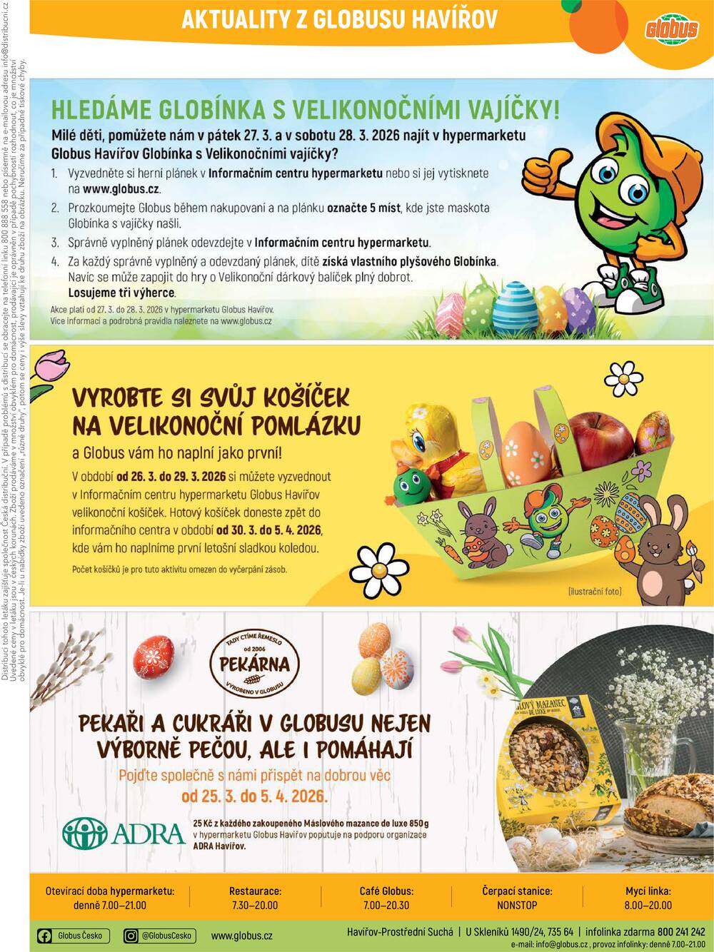 Akční leták Globus 25.3. - 31.3.2026 - Globus Havířov