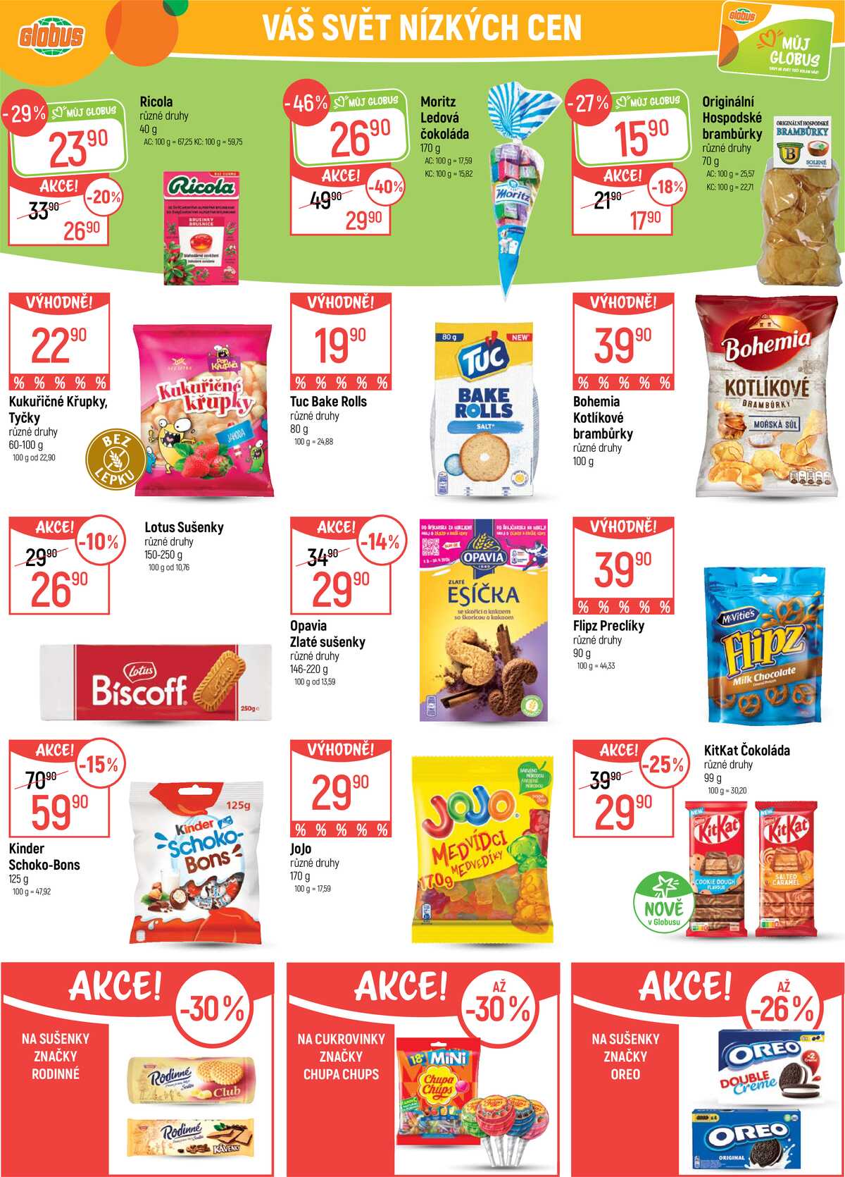 Akční leták Globus 25.3. - 31.3.2026 - Globus Chomutov strana 22