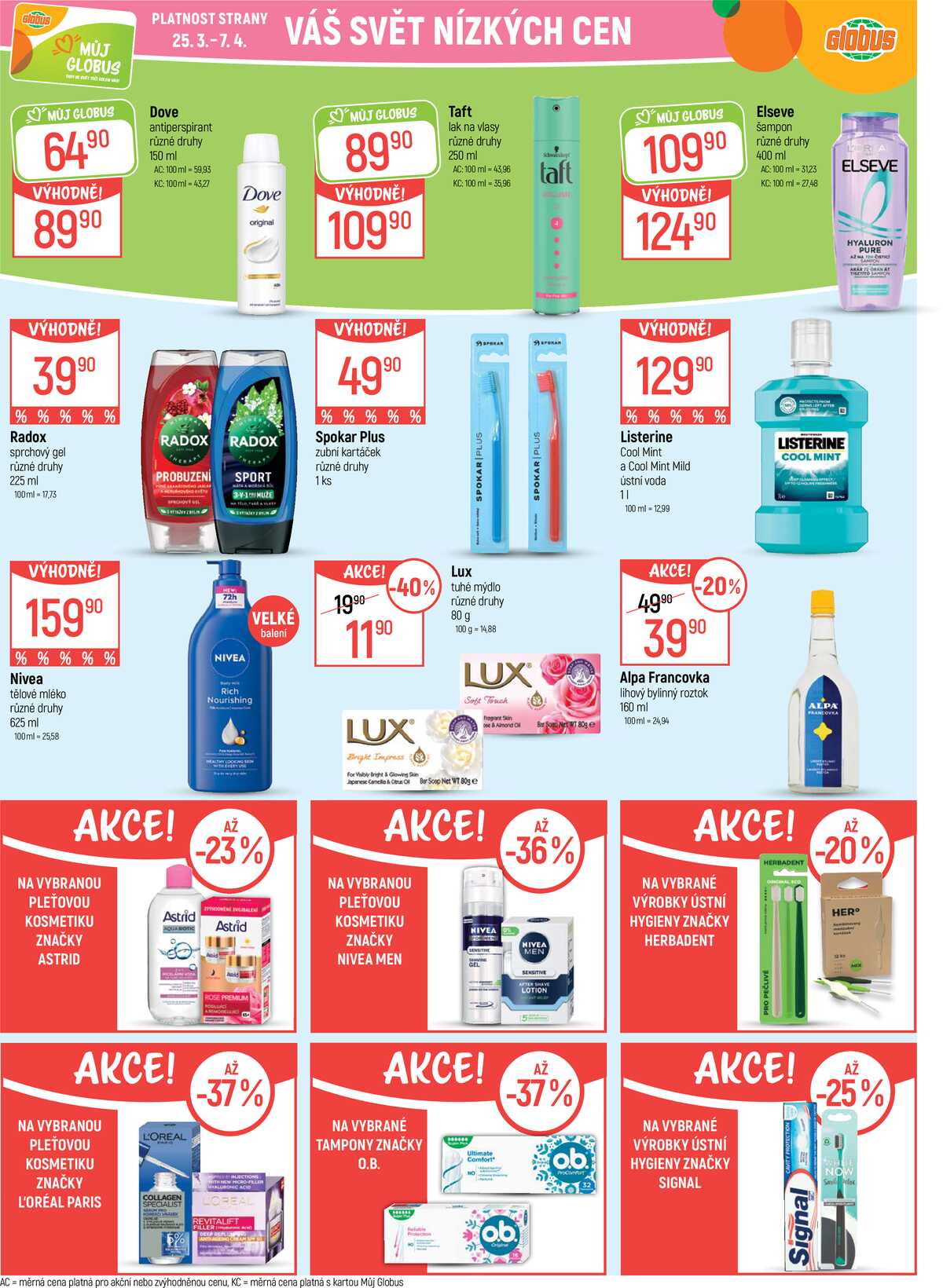 Akční leták Globus 25.3. - 31.3.2026 - Globus Chomutov strana 26