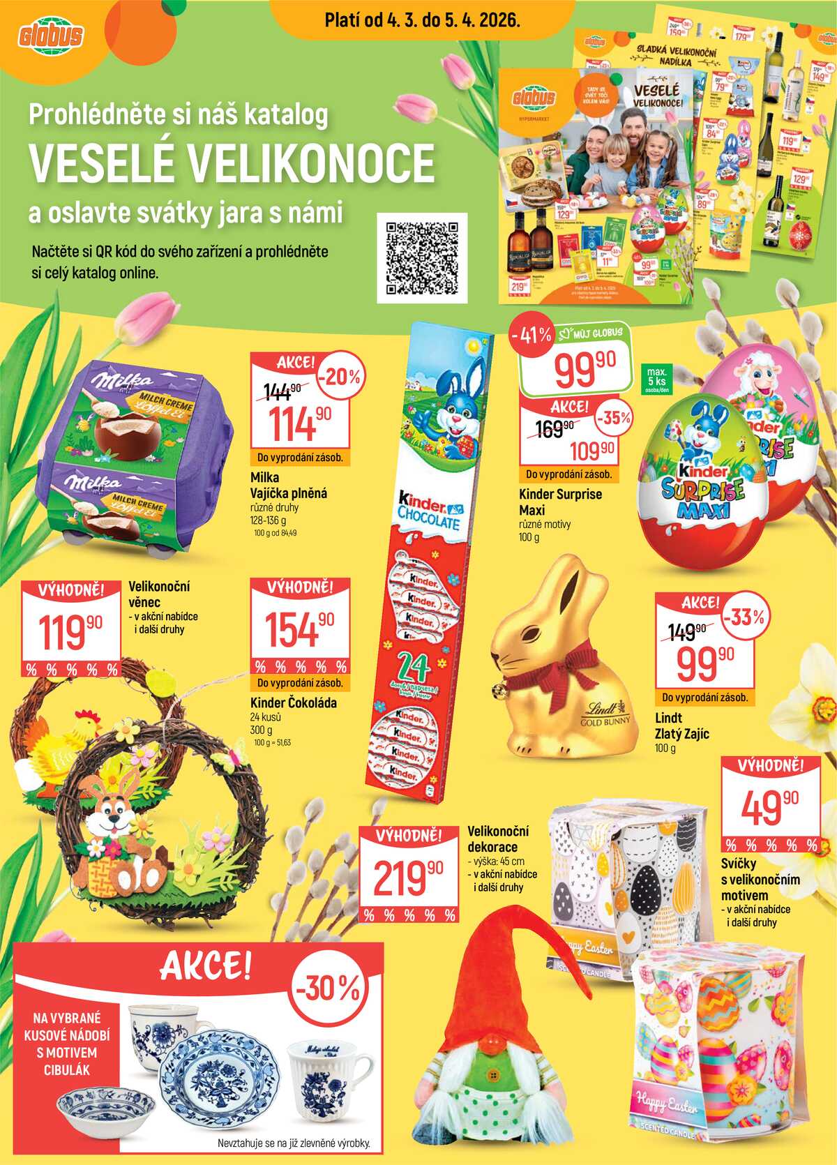 Akční leták Globus 25.3. - 31.3.2026 - Globus Jenišov u Karlových Varů strana 14