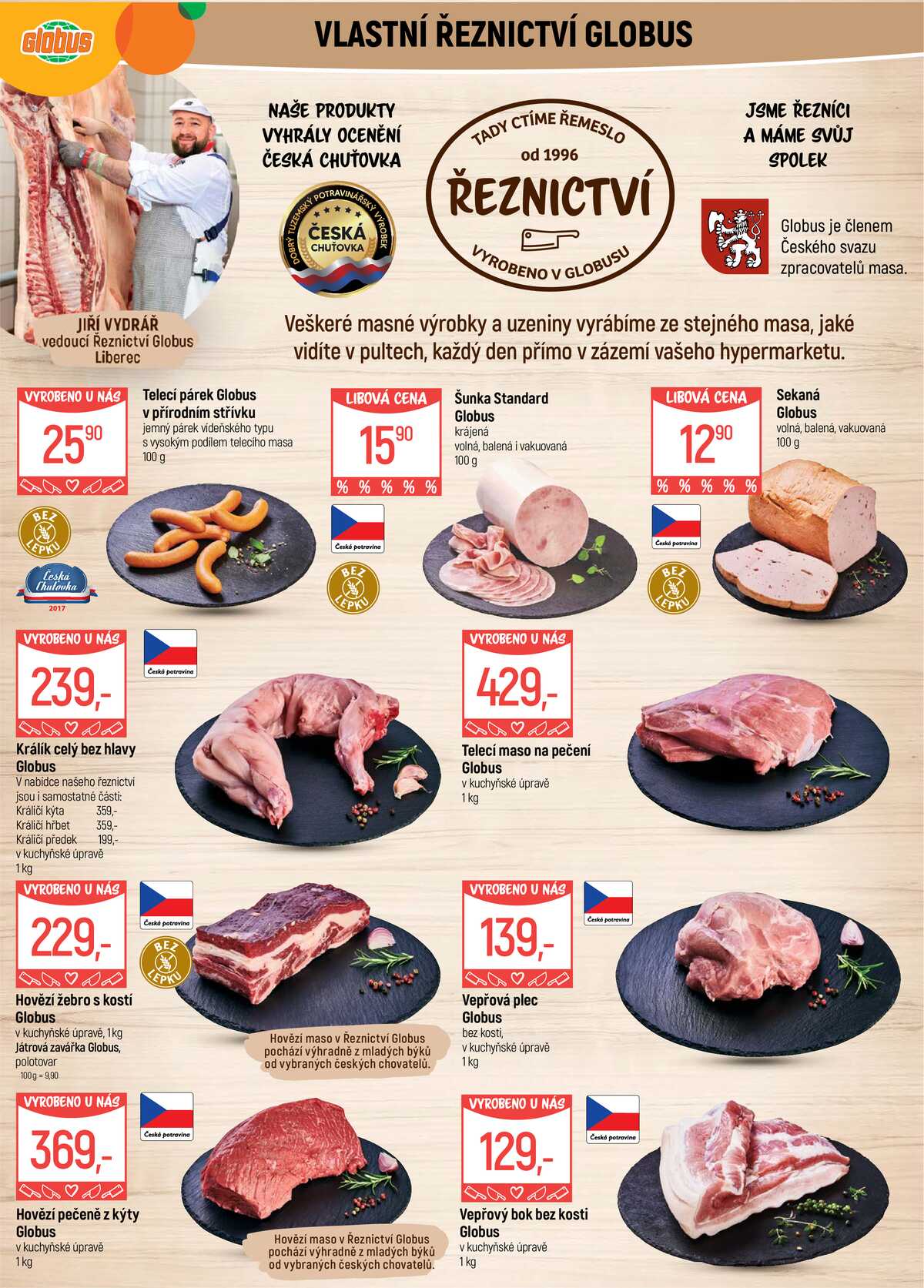 Akční leták Globus 25.3. - 31.3.2026 - Globus Liberec strana 5