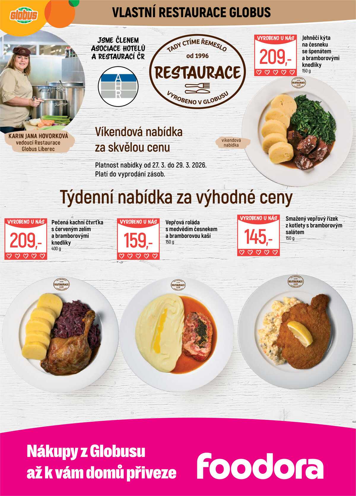 Akční leták Globus 25.3. - 31.3.2026 - Globus Liberec strana 7