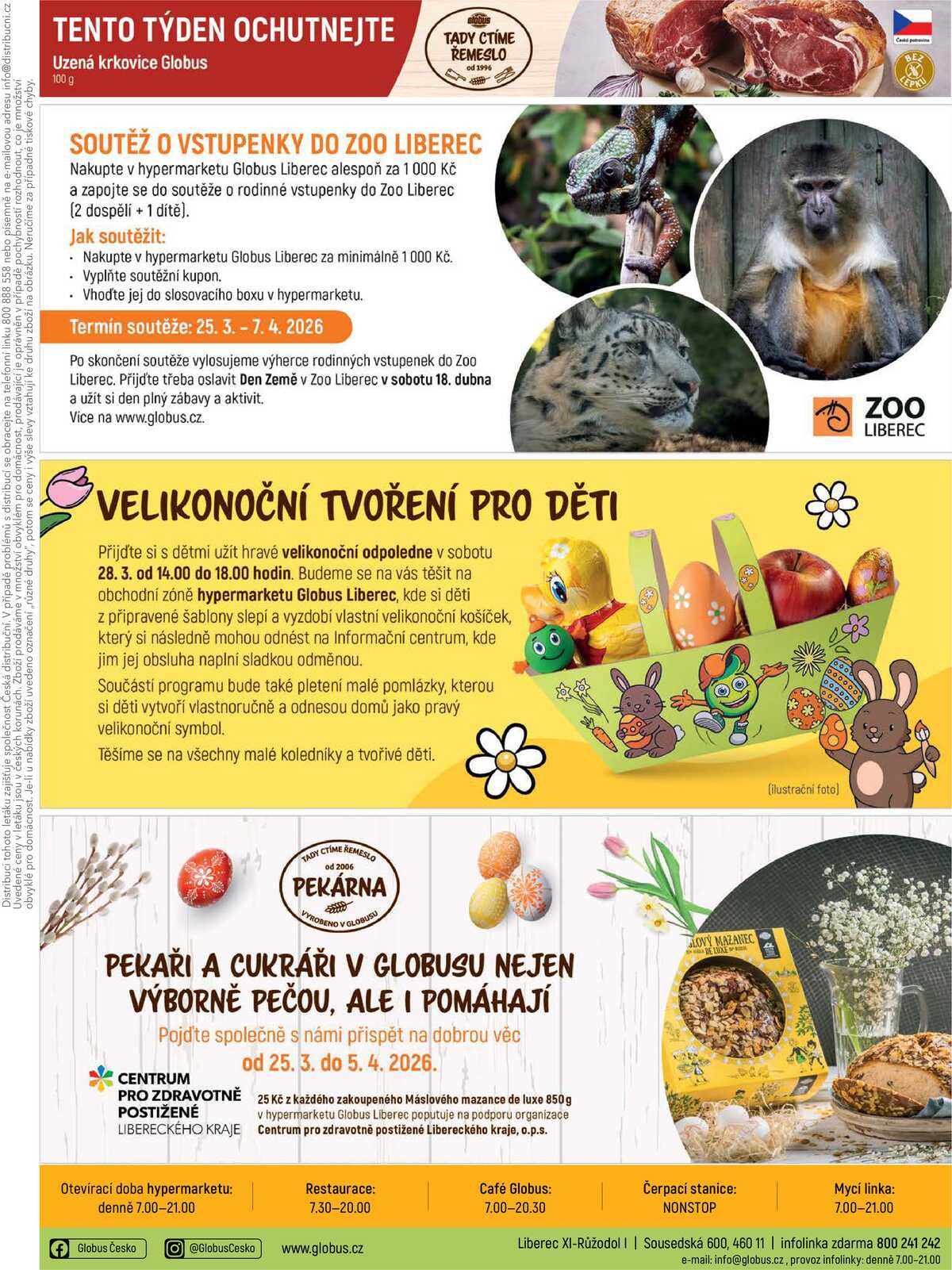 Akční leták Globus 25.3. - 31.3.2026 - Globus Liberec strana 34