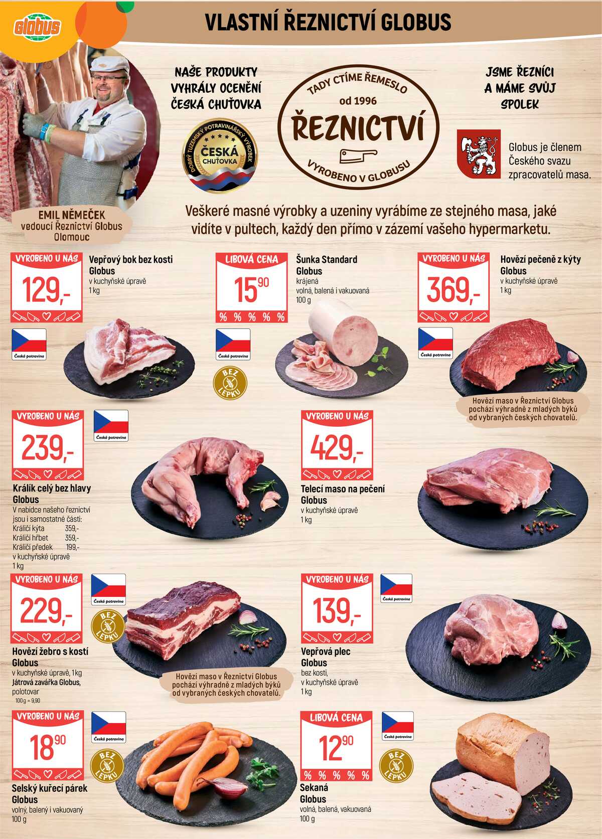 Akční leták Globus 25.3. - 31.3.2026 - Globus Olomouc strana 5