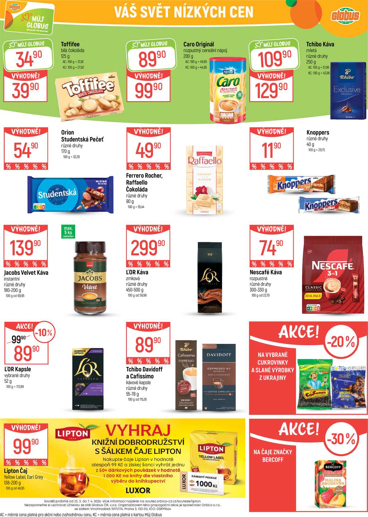 Akční leták Globus 25.3. - 31.3.2026 - Globus Olomouc strana 23
