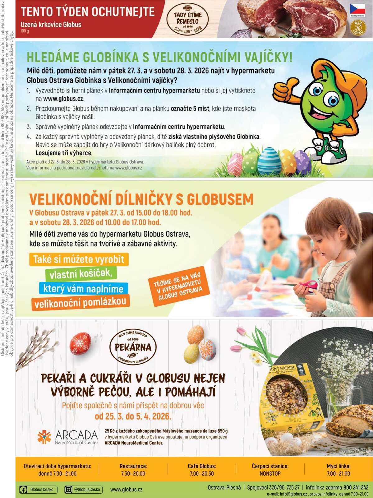 Akční leták Globus 25.3. - 31.3.2026 - Globus Ostrava strana 34