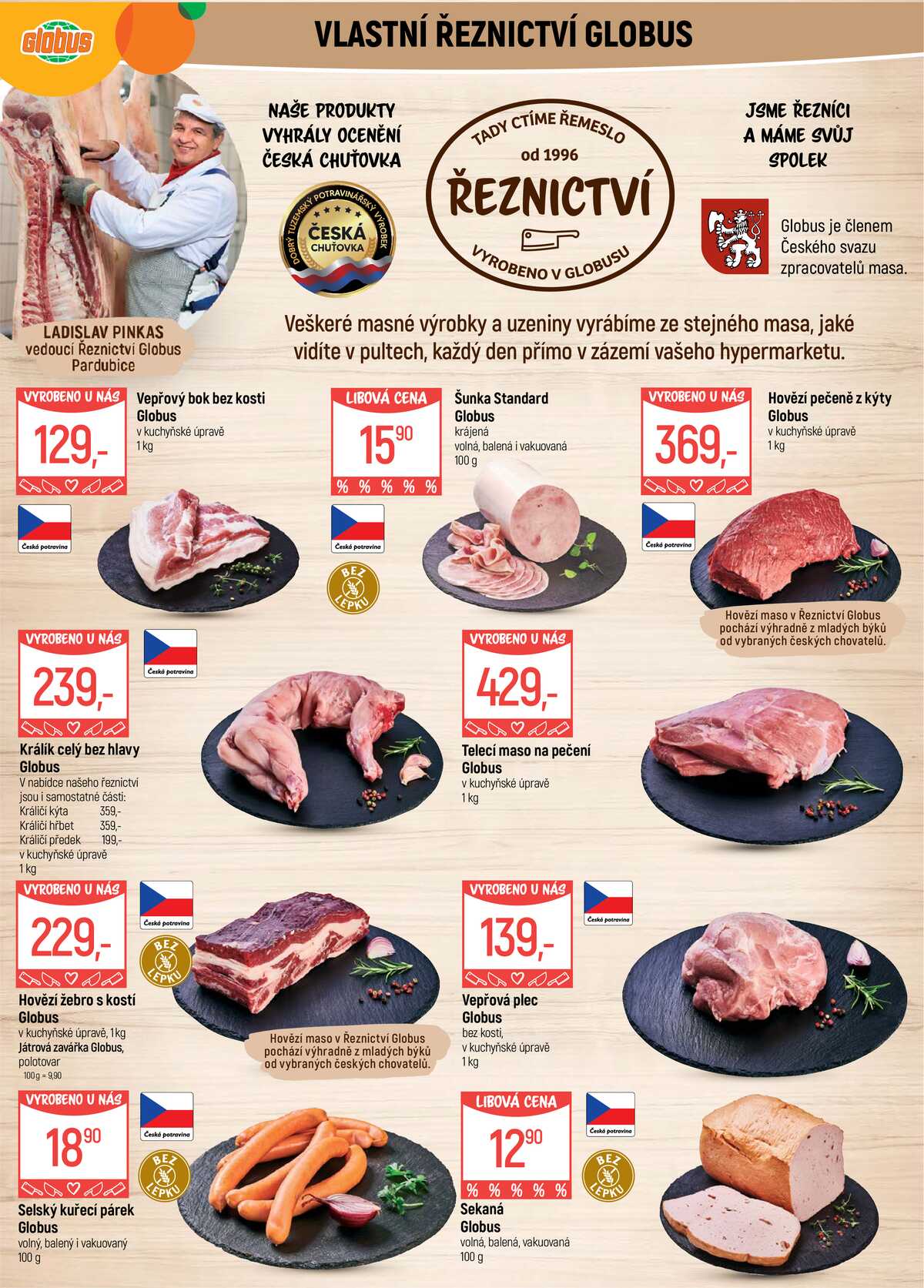 Akční leták Globus 25.3. - 31.3.2026 - Globus Pardubice strana 5