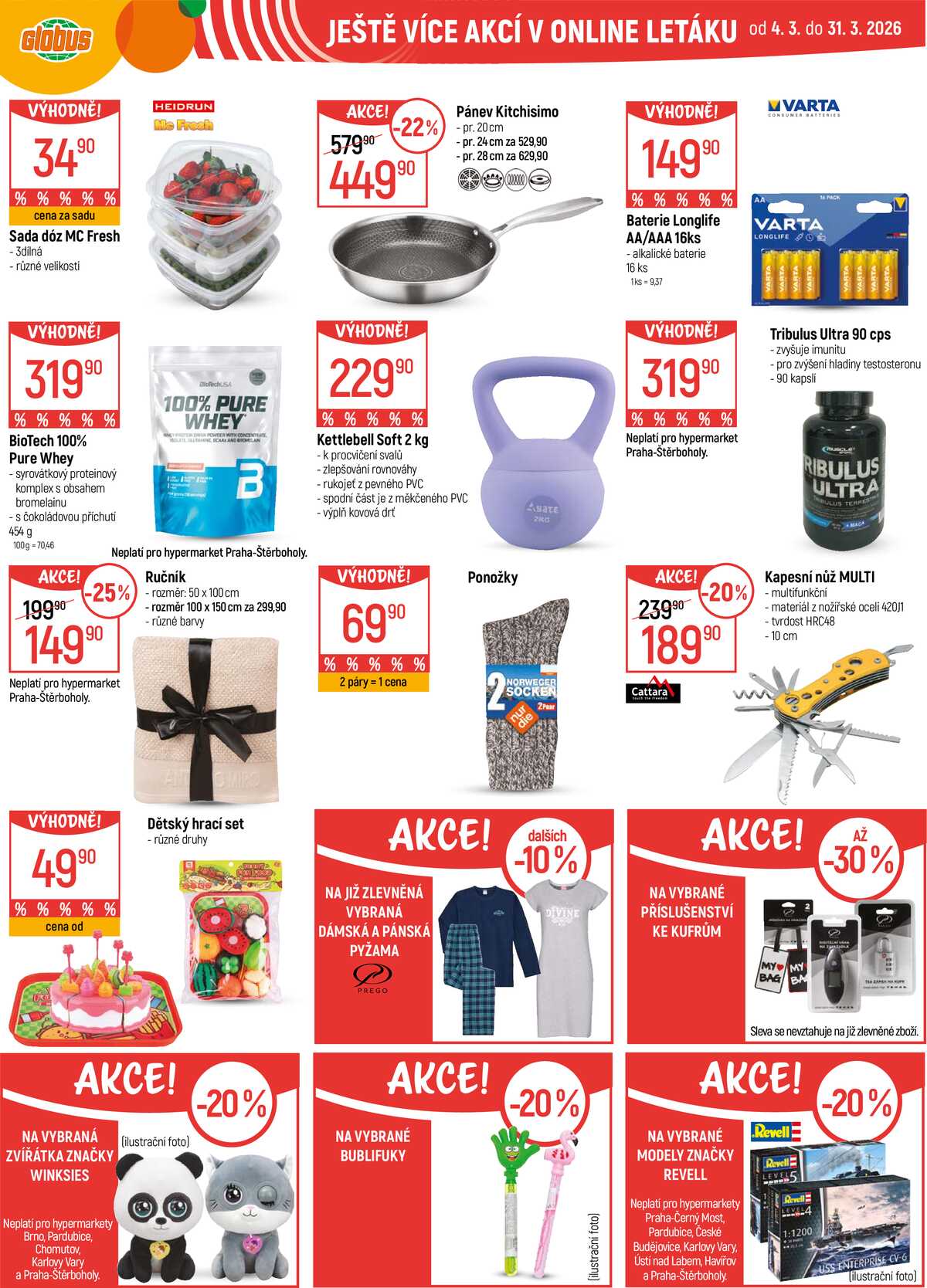 Akční leták Globus 25.3. - 31.3.2026 - Globus Pardubice strana 51