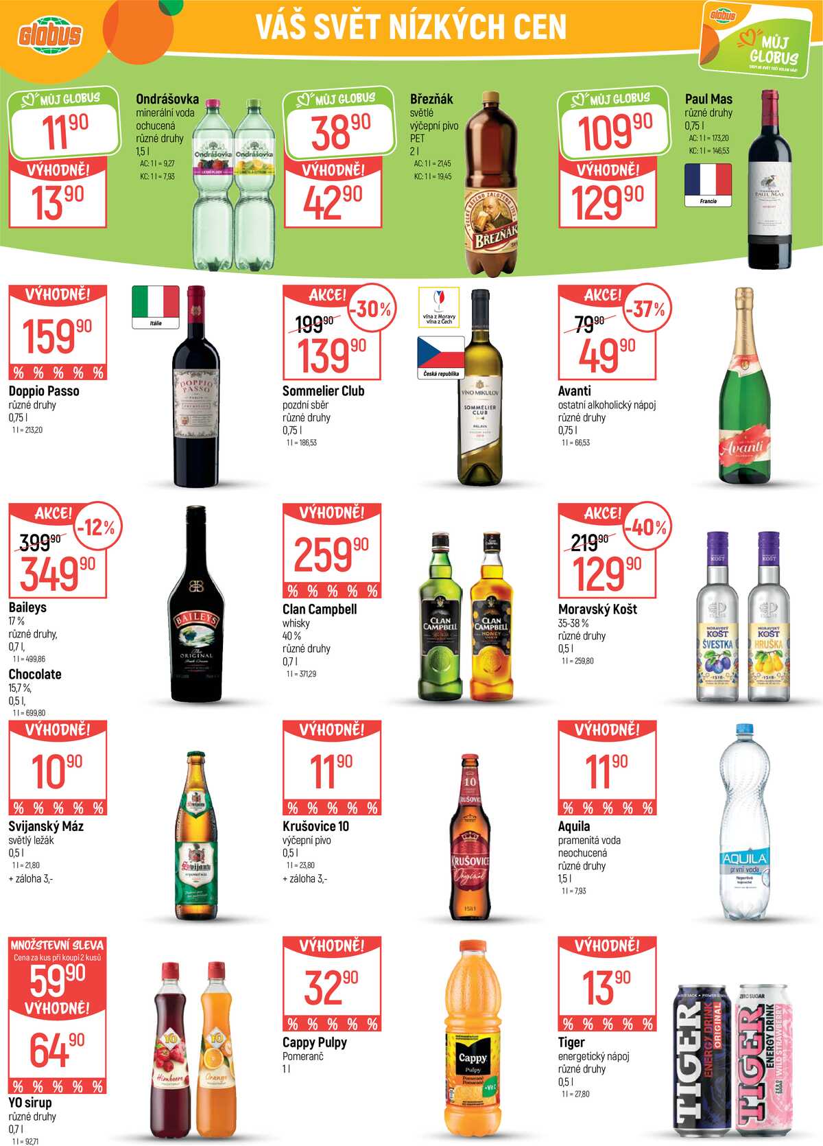 Akční leták Globus 25.3. - 31.3.2026 - Globus Chotíkov u Plzně strana 25