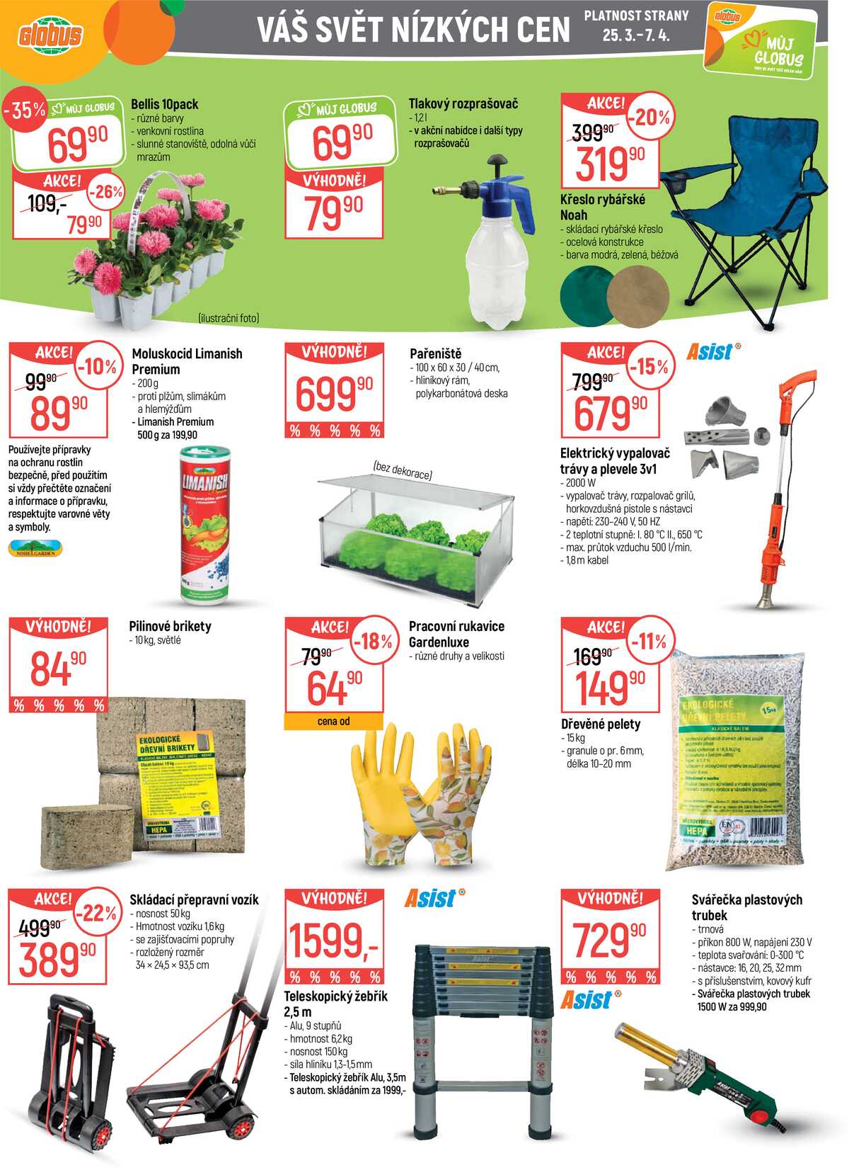 Akční leták Globus 25.3. - 31.3.2026 - Globus Brno Ivanovice strana 33