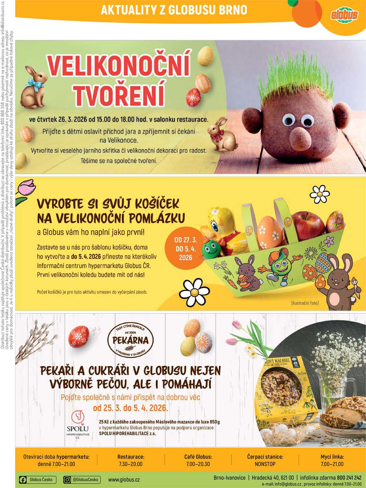Akční leták Globus 25.3. - 31.3.2026 - Globus Brno Ivanovice strana 34