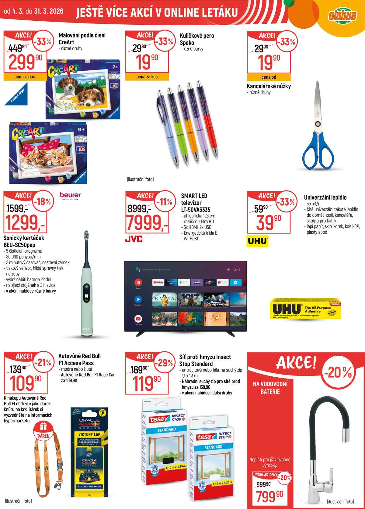 Akční leták Globus 25.3. - 31.3.2026 - Globus Brno Ivanovice strana 52