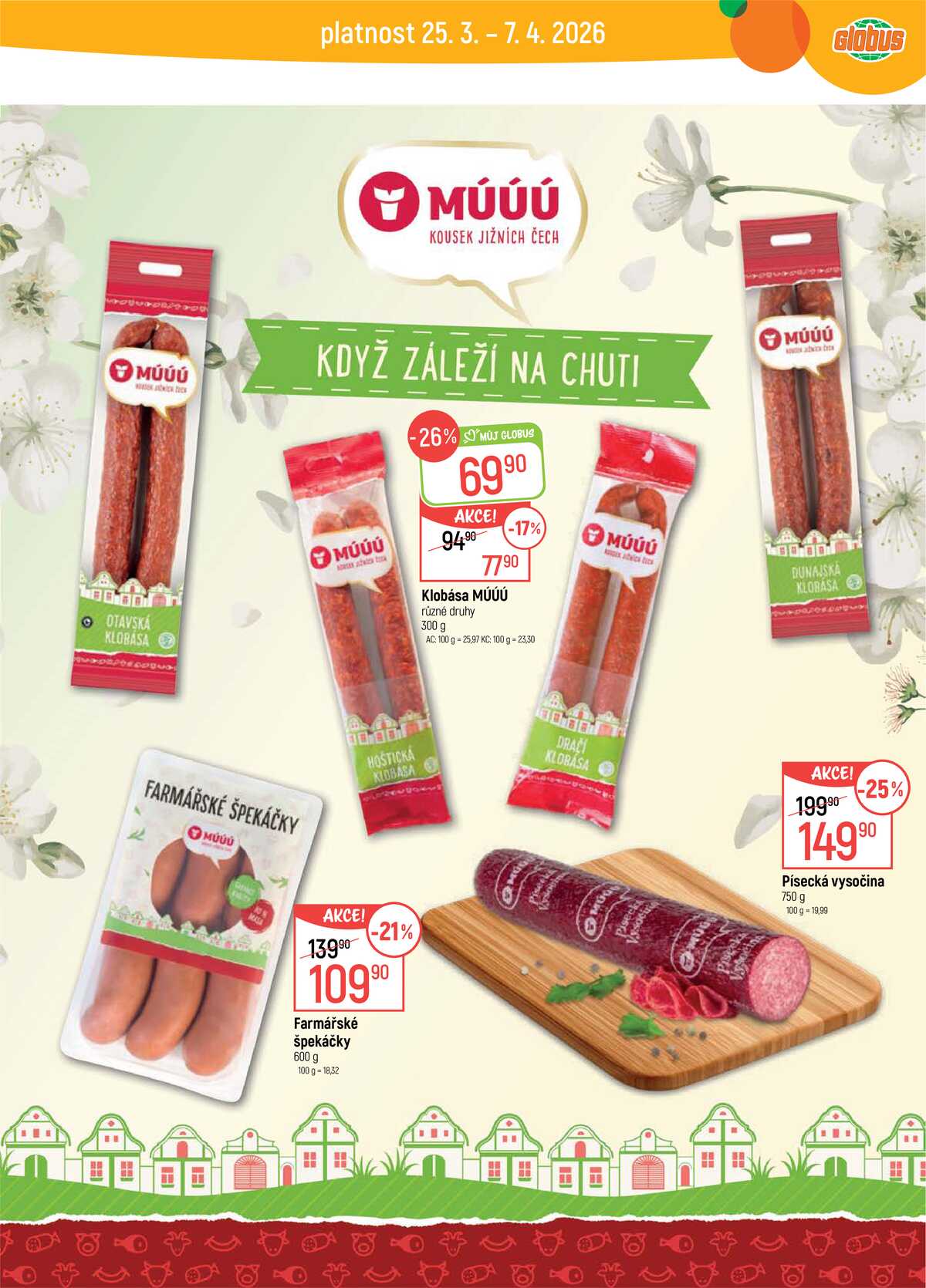Akční leták Globus 25.3. - 31.3.2026 - Globus Praha - Štěrboholy strana 13