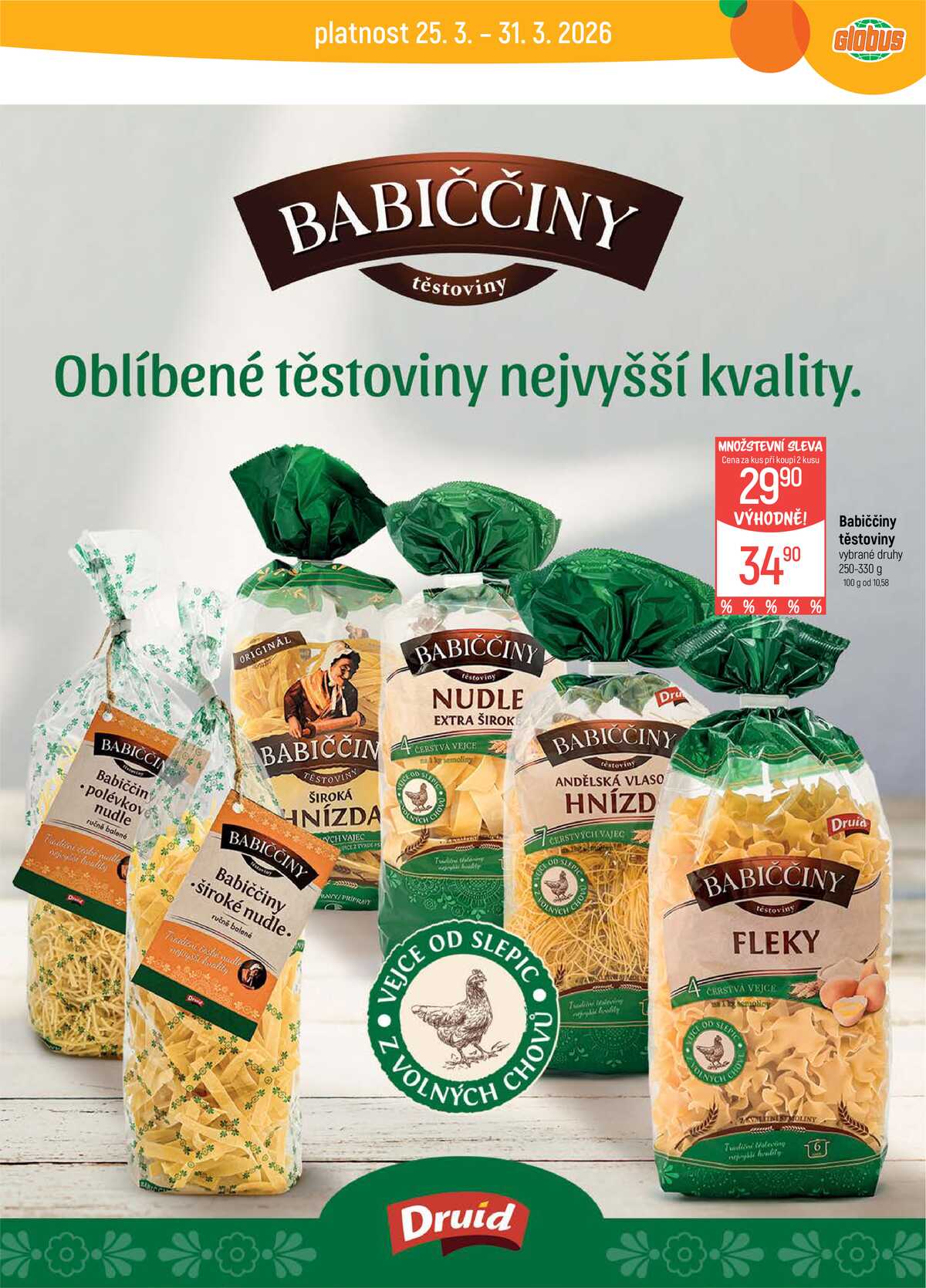 Akční leták Globus 25.3. - 31.3.2026 - Globus Praha - Štěrboholy strana 10