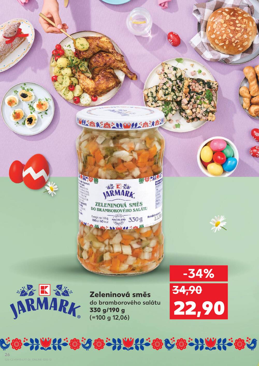 Leták Kaufland - Kaufland 25.3. - 31.3. - Kaufland Praha-Barrandov - strana 26