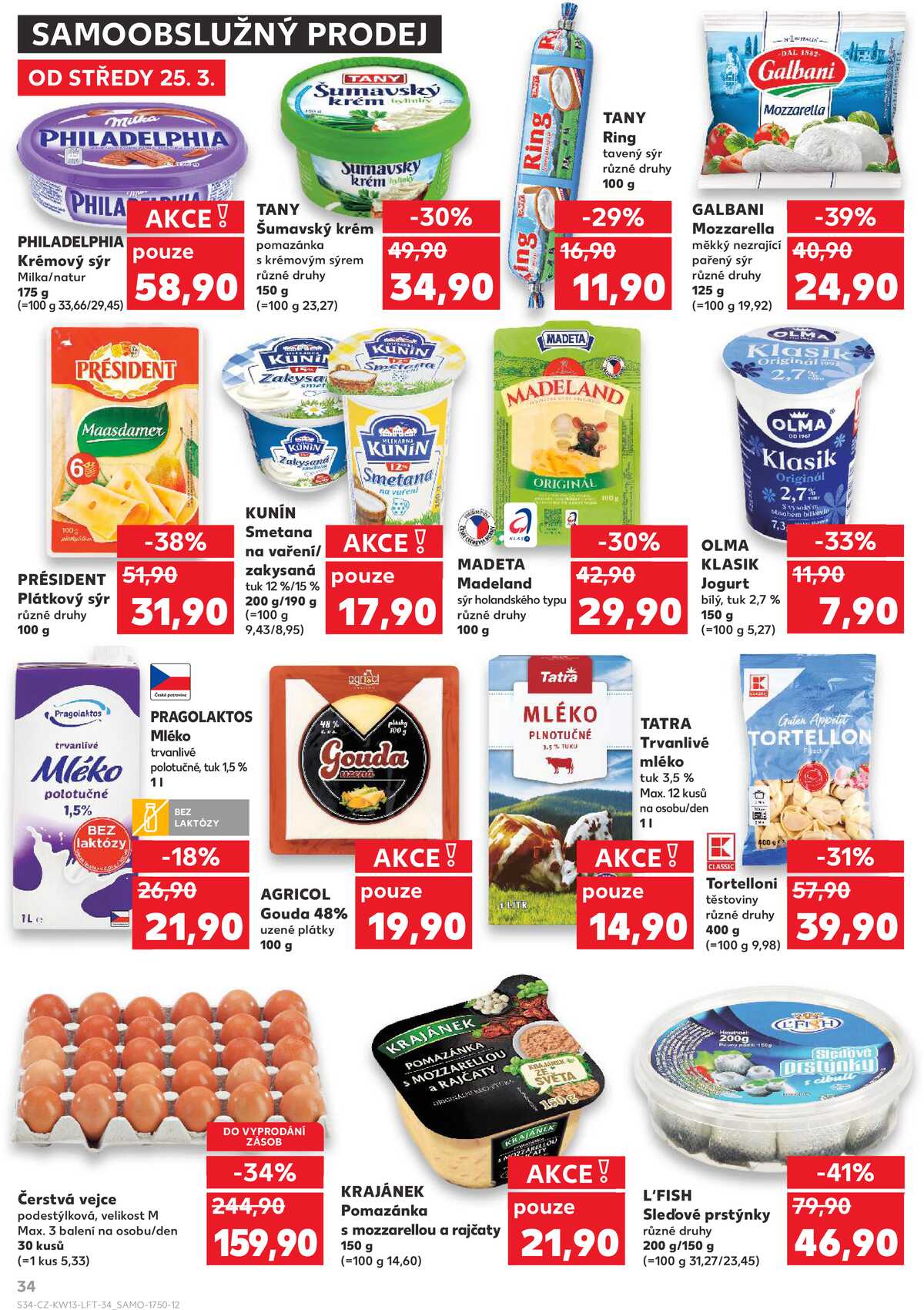 Kaufland 25.3. - 31.3. - Kaufland - Mladá Boleslav strana 34