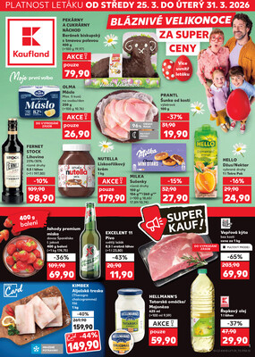 Kaufland 25.3. - 31.3. - Kaufland - Klatovy