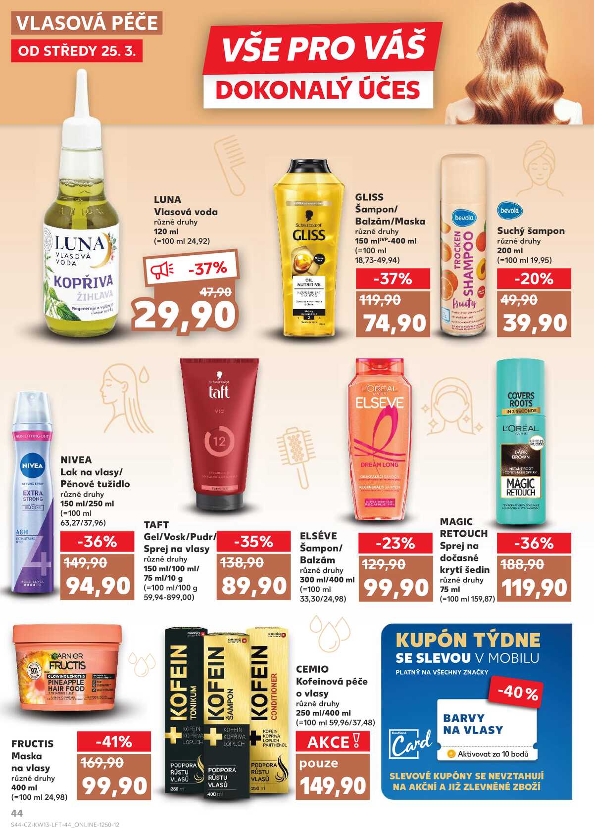 Kaufland 25.3. - 31.3. - Kaufland - Třinec - Lyžbice strana 44