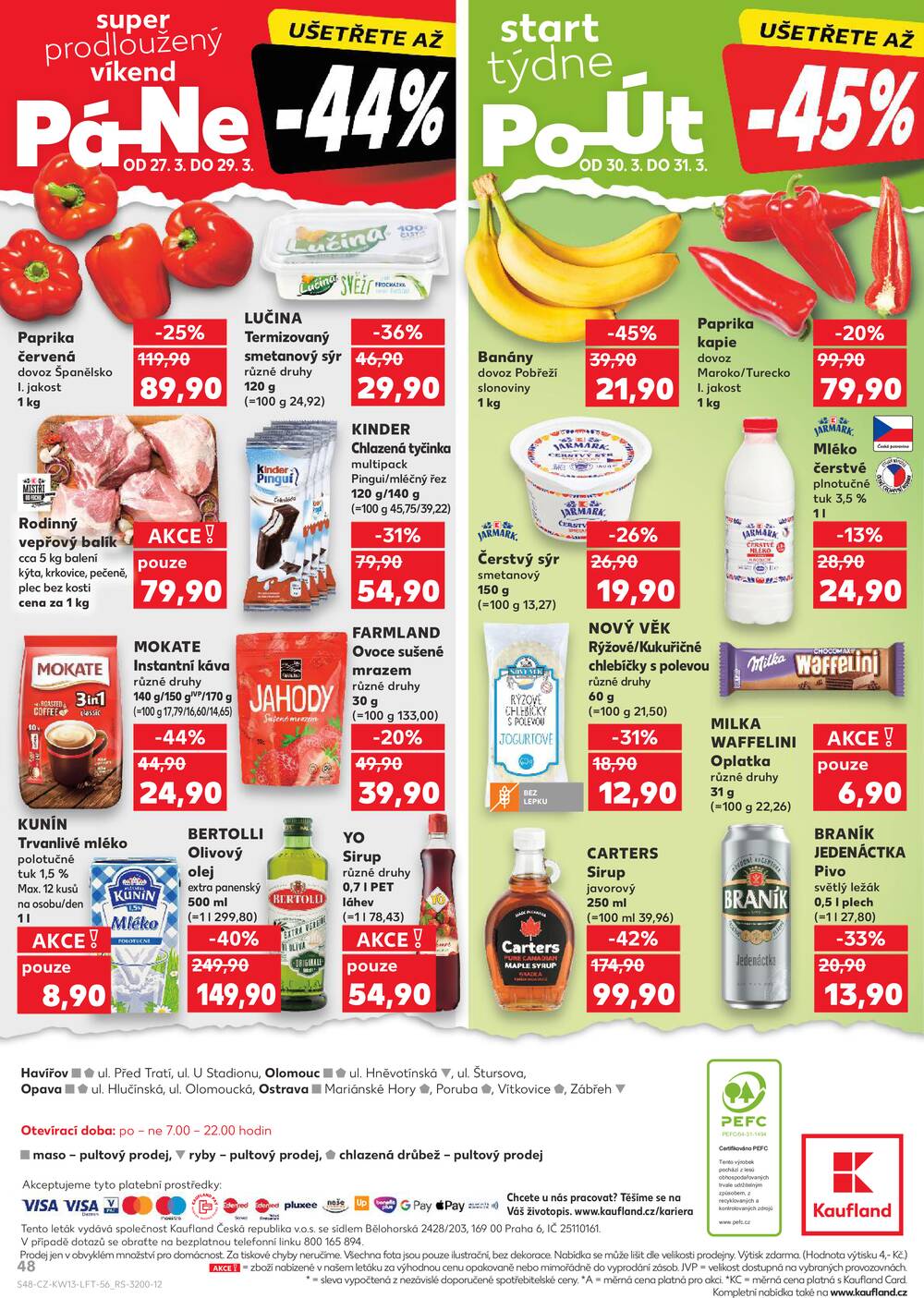 Kaufland 25.3. - 31.3. - Kaufland - Ostrava - Poruba