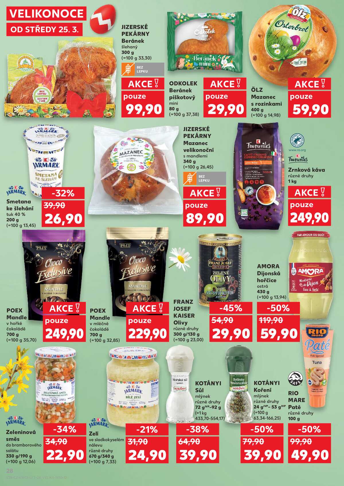Kaufland 25.3. - 31.3. - Kaufland - Rakovník (ul. Luženská) strana 28