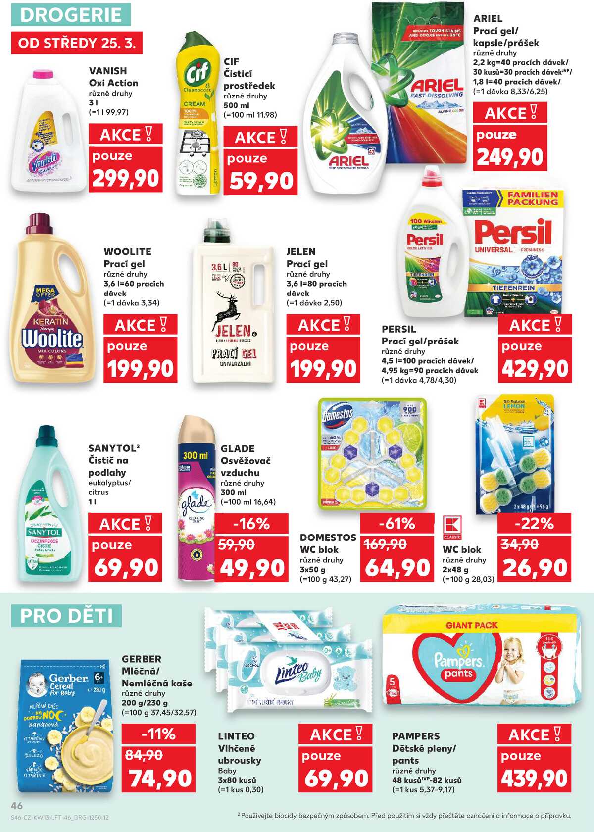 Kaufland 25.3. - 31.3. - Kaufland - Kuřim strana 46