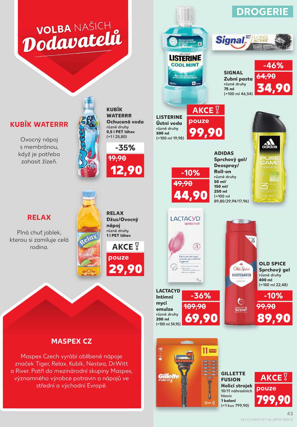 Kaufland 25.3. - 31.3. - Kaufland - Zábřeh na Moravě strana 43