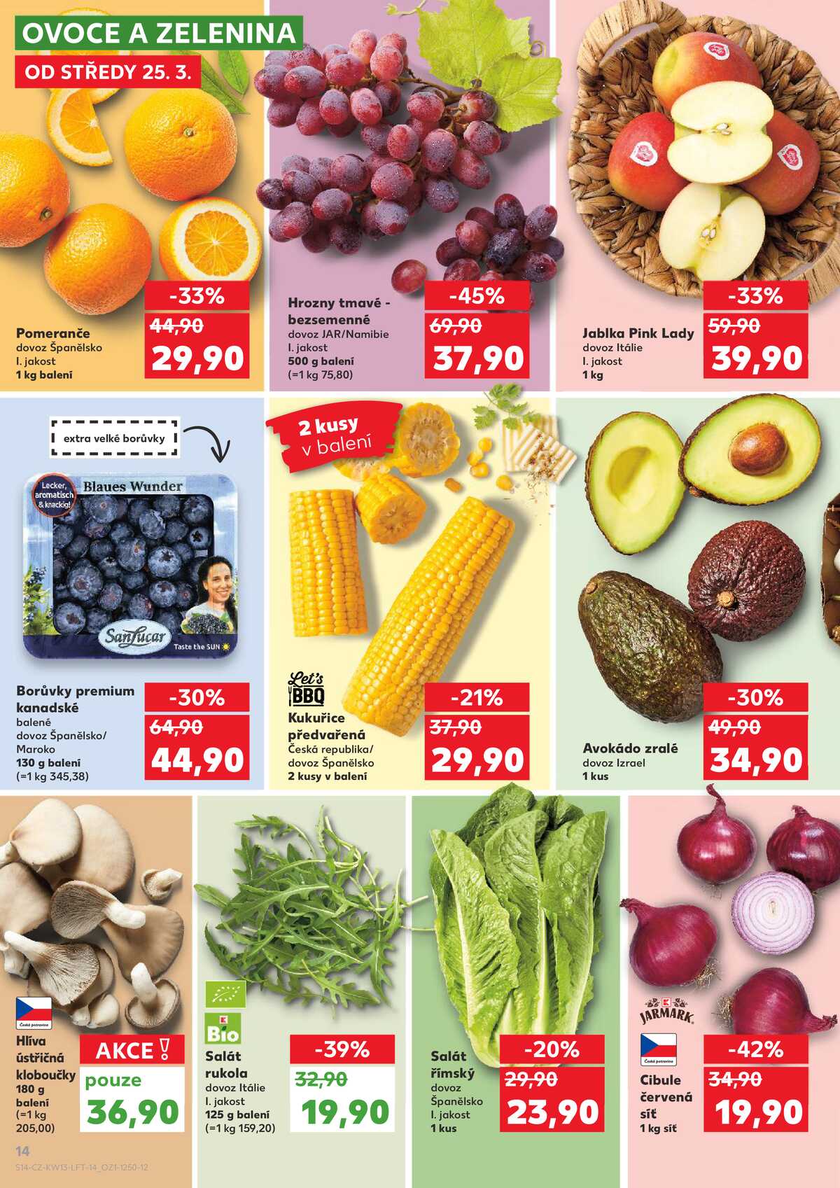 Kaufland 25.3. - 31.3. - Kaufland - Zlín - Vršava strana 14