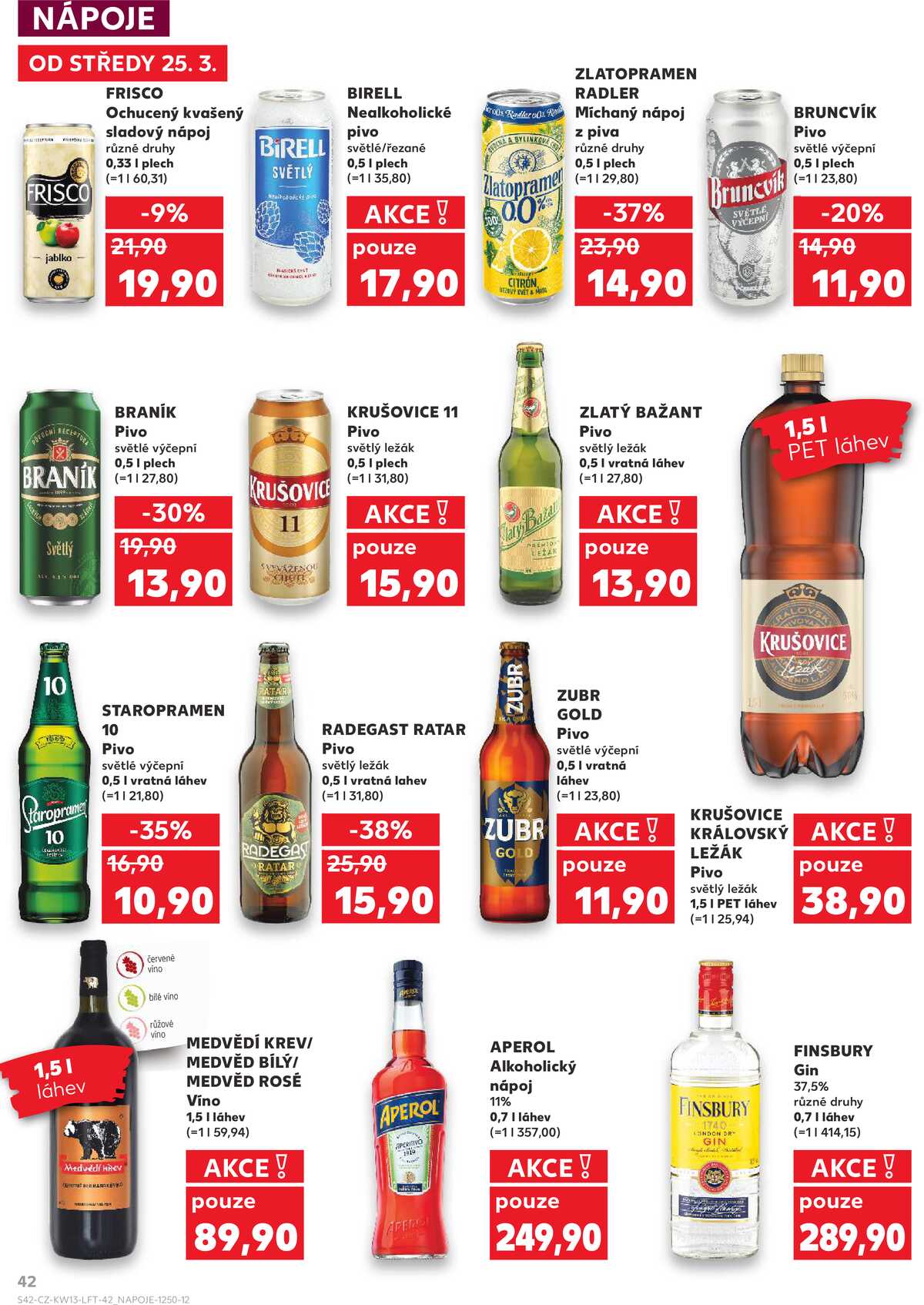 Kaufland 25.3. - 31.3. - Kaufland - Havlíčkův Brod strana 42