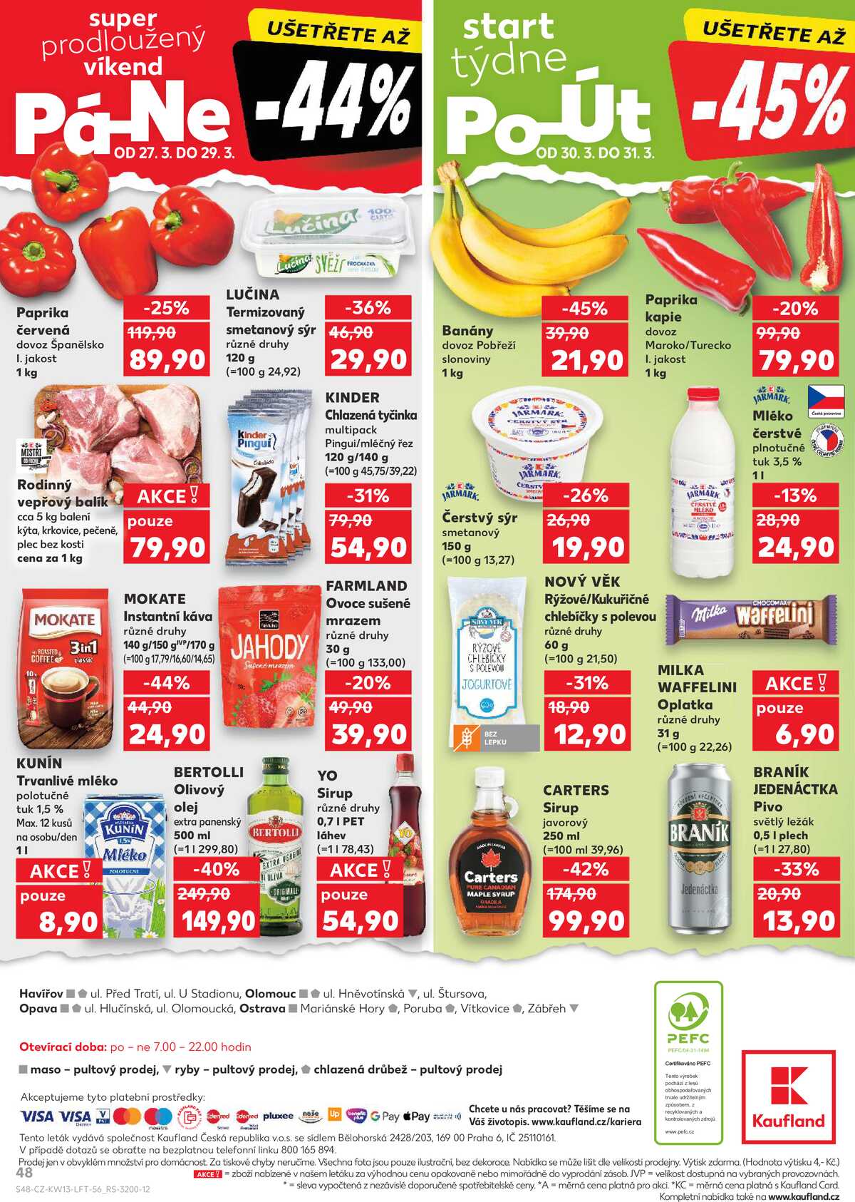 Kaufland 25.3. - 31.3. - Kaufland - Opava - Předměstí strana 48