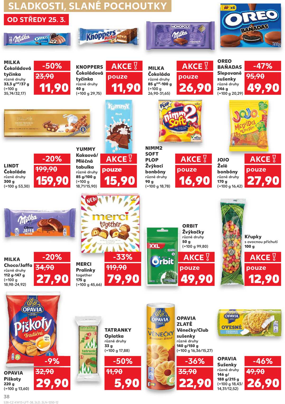 Kaufland 25.3. - 31.3. - Kaufland - Valašské Meziříčí strana 38