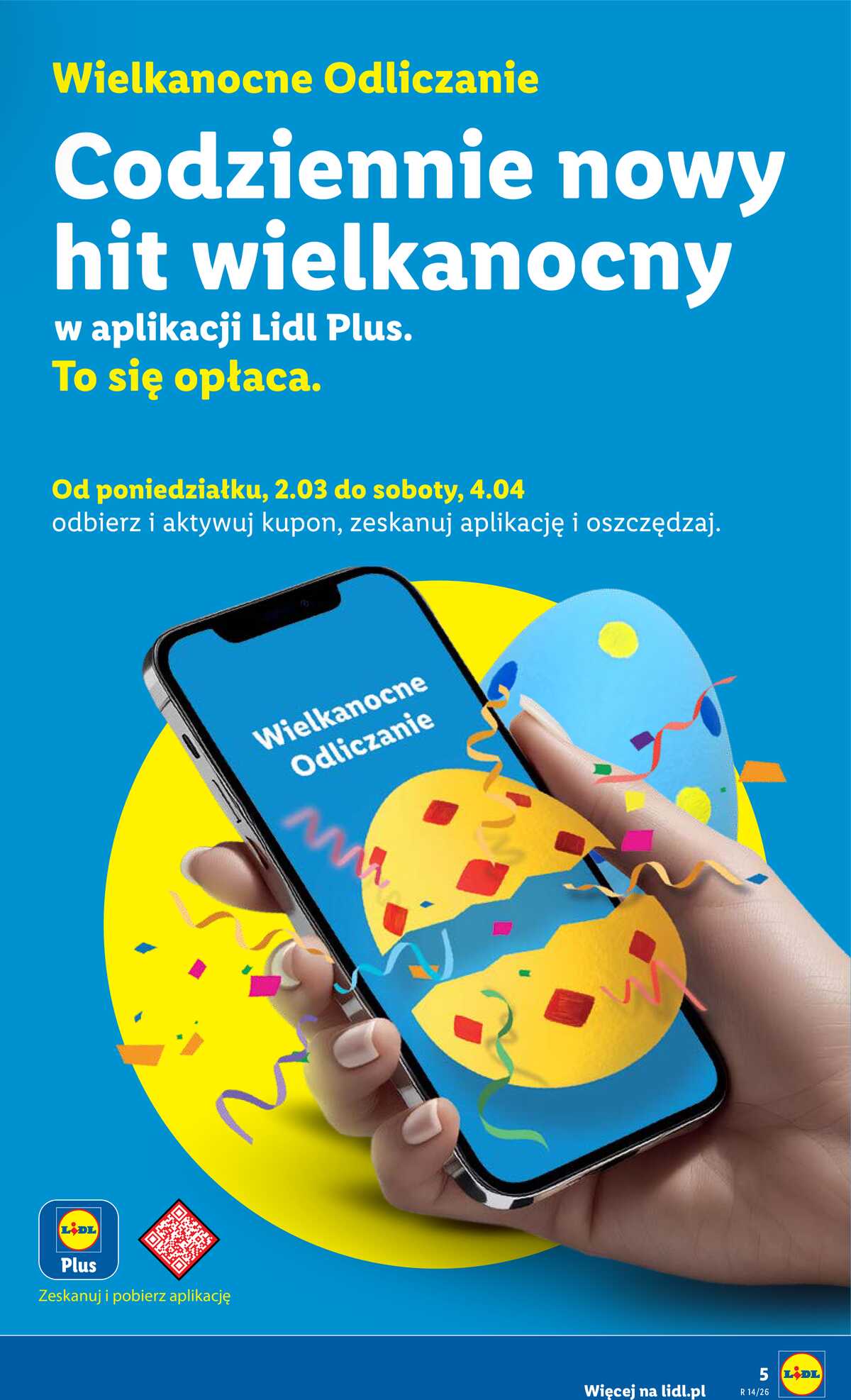 Leták Lidl Polsko 30.3.-4.4.2026 - Katalog platný od 30.03 strana 5