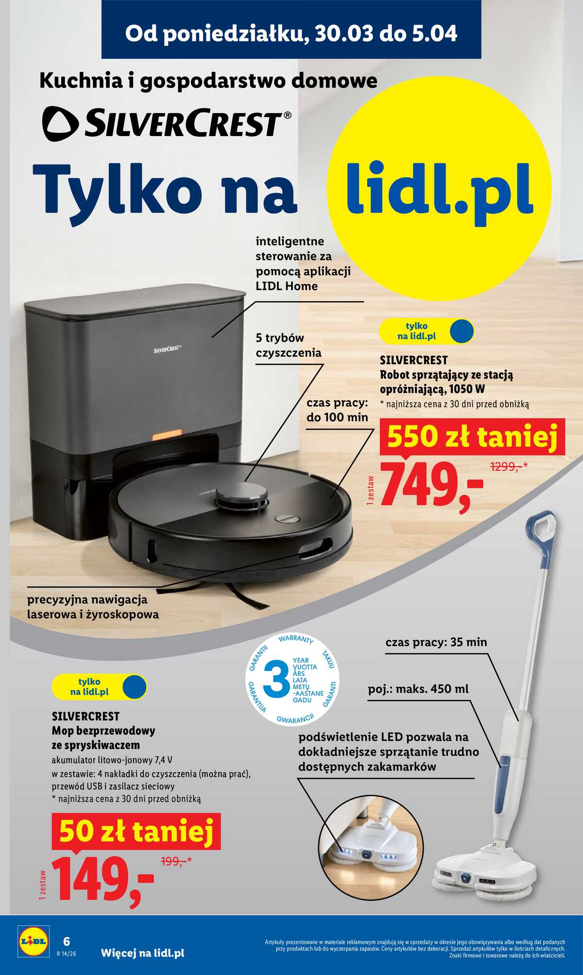 Leták Lidl Polsko 30.3.-4.4.2026 - Katalog platný od 30.03 strana 6