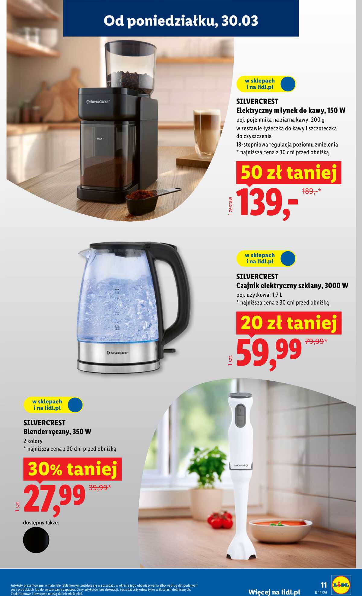 Leták Lidl Polsko 30.3.-4.4.2026 - Katalog platný od 30.03 strana 13