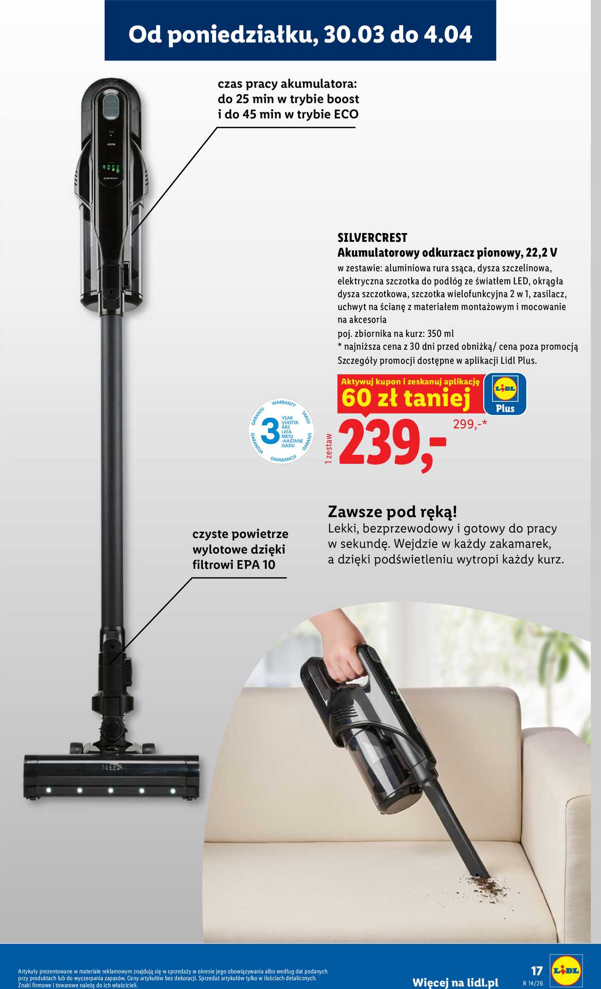 Leták Lidl Polsko 30.3.-4.4.2026 - Katalog platný od 30.03 strana 19