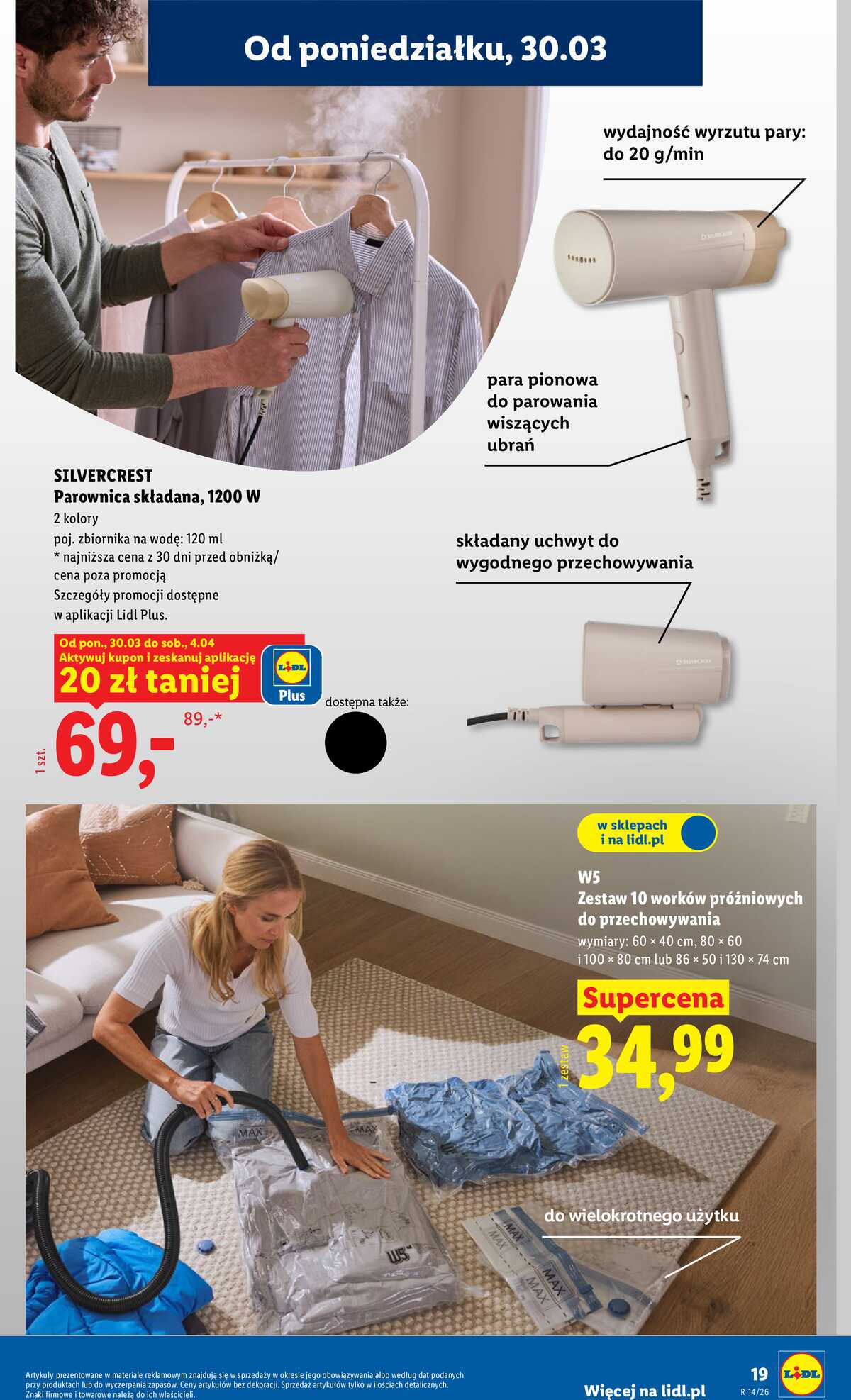 Leták Lidl Polsko 30.3.-4.4.2026 - Katalog platný od 30.03 strana 21