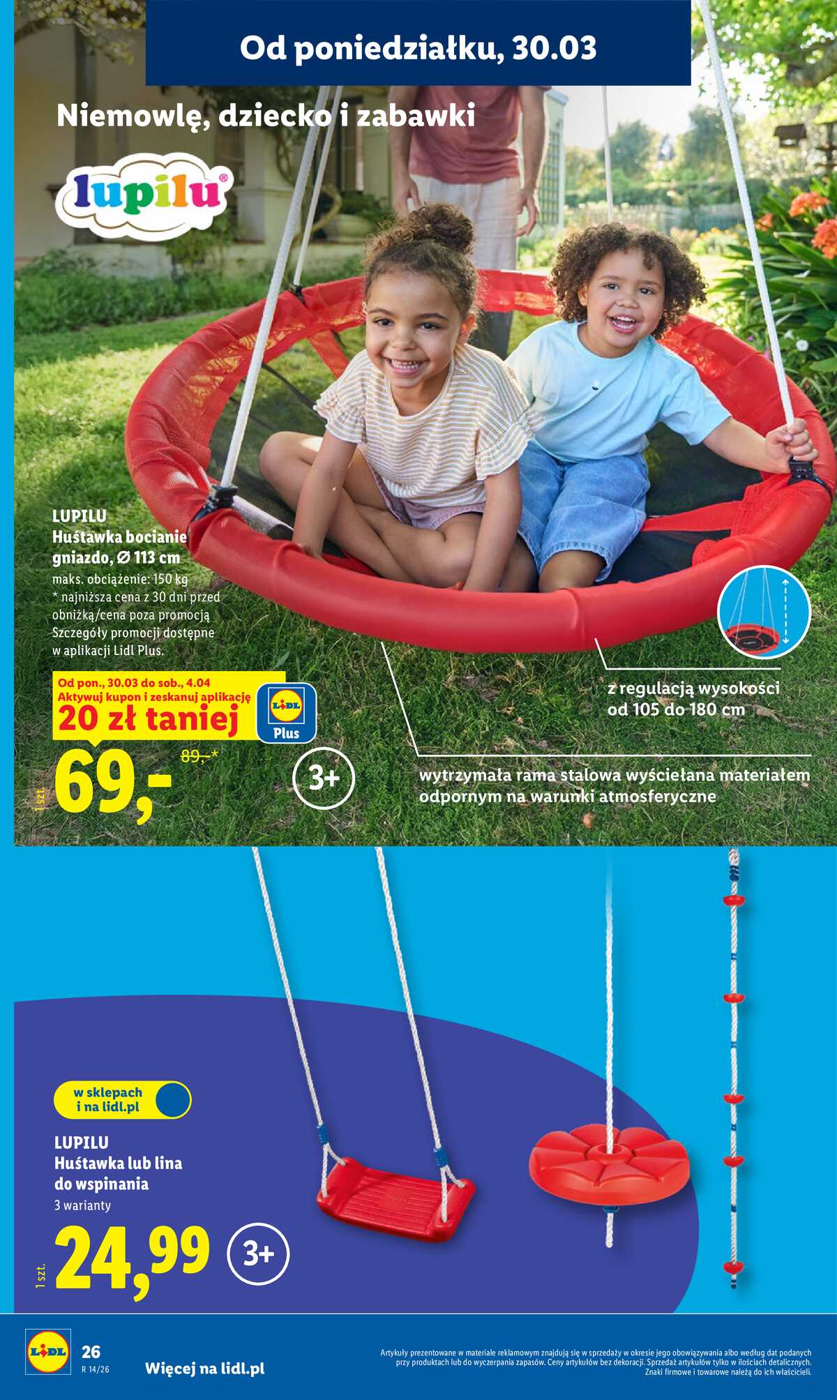 Leták Lidl Polsko 30.3.-4.4.2026 - Katalog platný od 30.03 strana 28